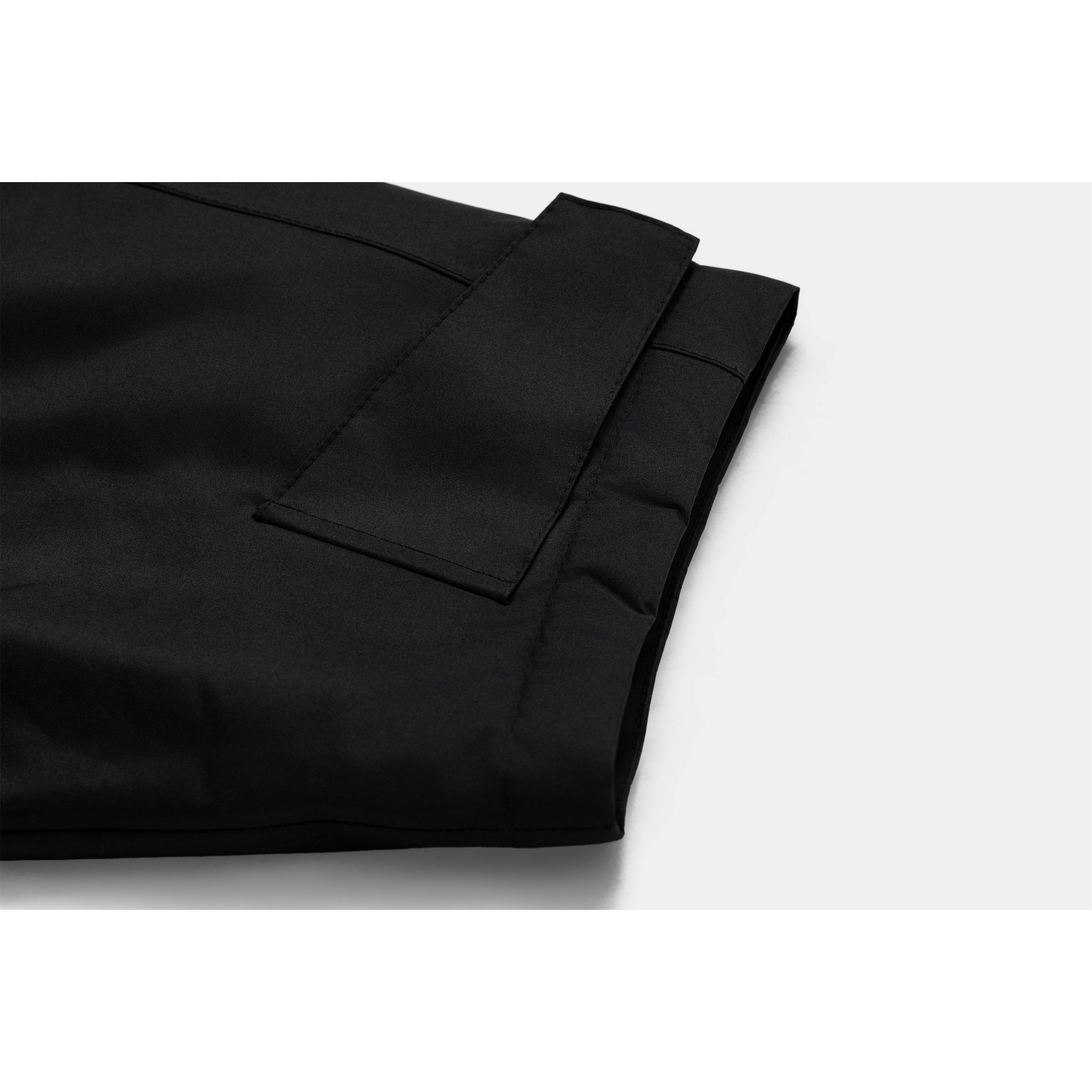 Black - Gul - Unisex Adults Waterproof Fleece Lined Long Sleeve Oversized Fit Insulated Robe - 5