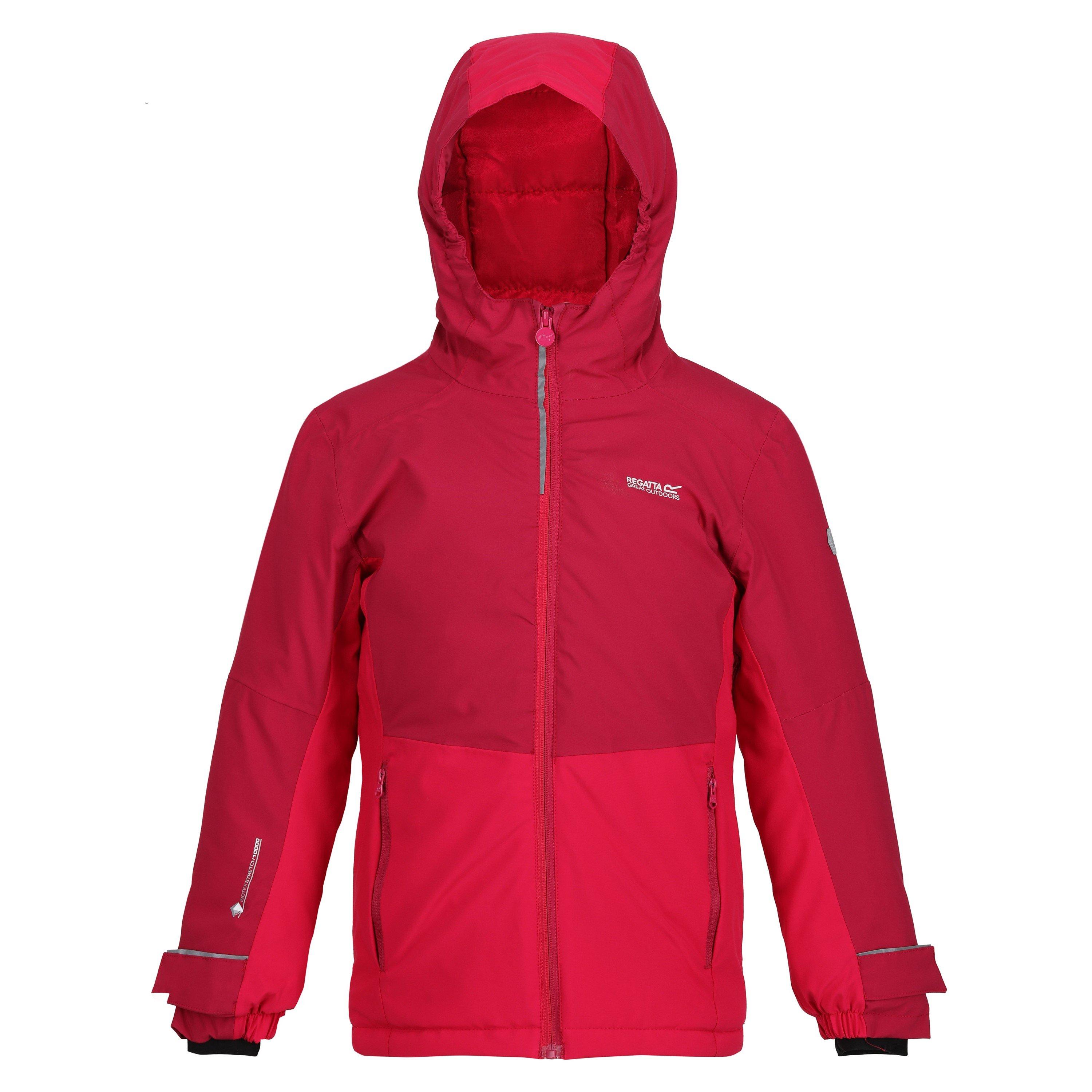 Berry/PkPotn - Regatta - Kids' Highton Insulated Puffer Jacket - 1