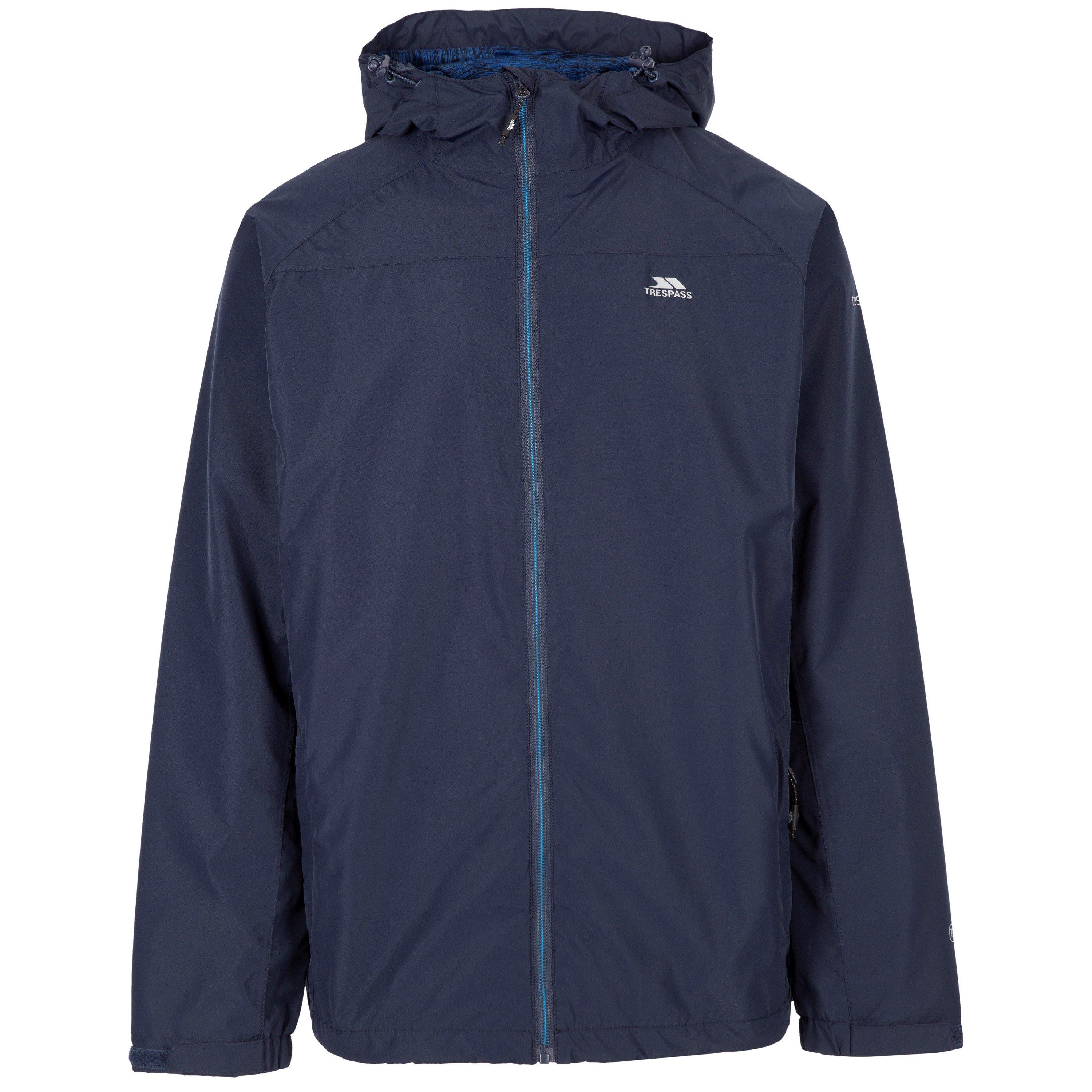 Navy - Trespass - Tarrant Waterproof Jacket - 2