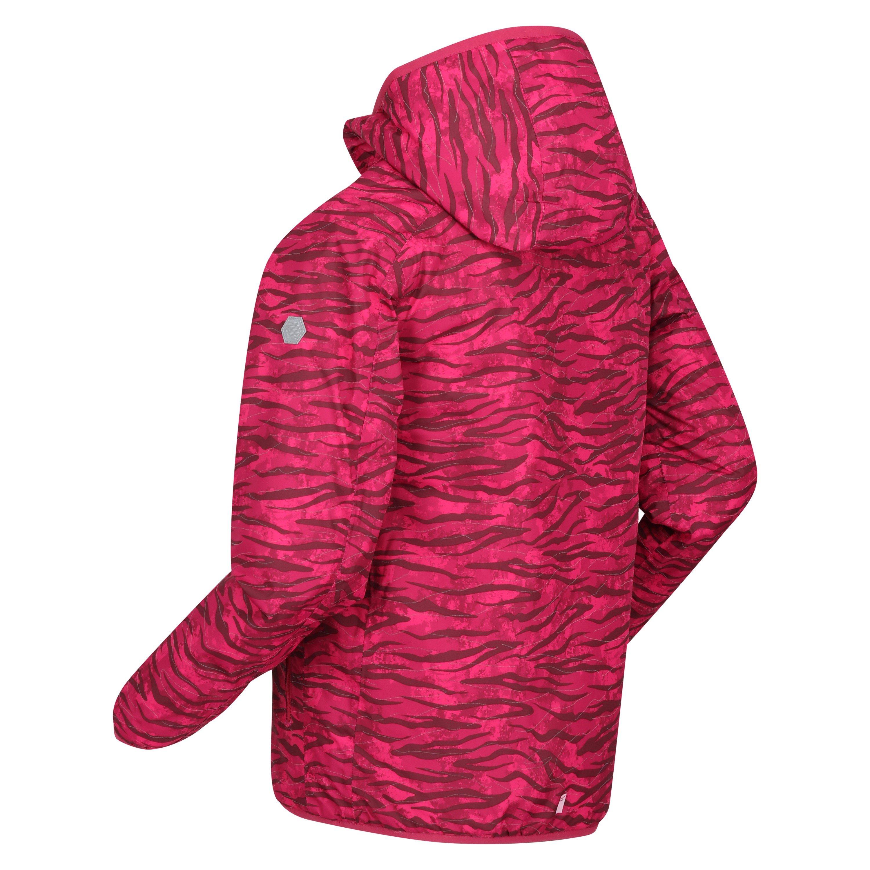 BerryPkPrint - Regatta - Volcanics Quilted Lightweight Insulated Puffer Jacket - 4