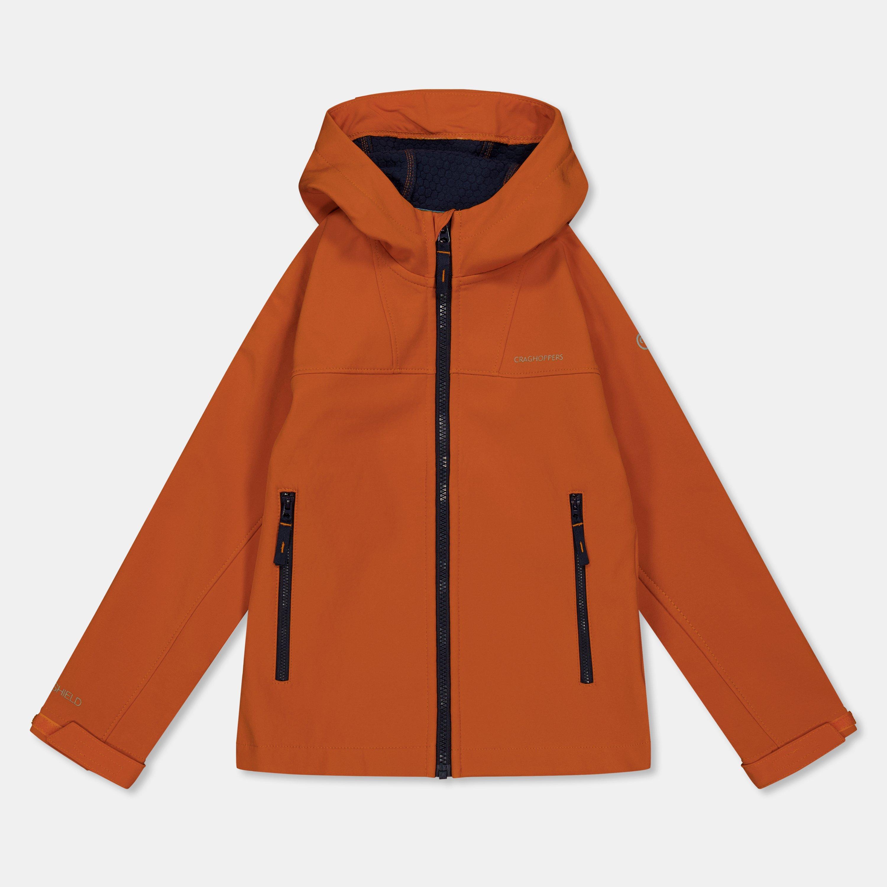 Canyon Orng - Craghoppers - Unisex Kids' Crag Landon Weather-Resistant Softshell Jacket - 1