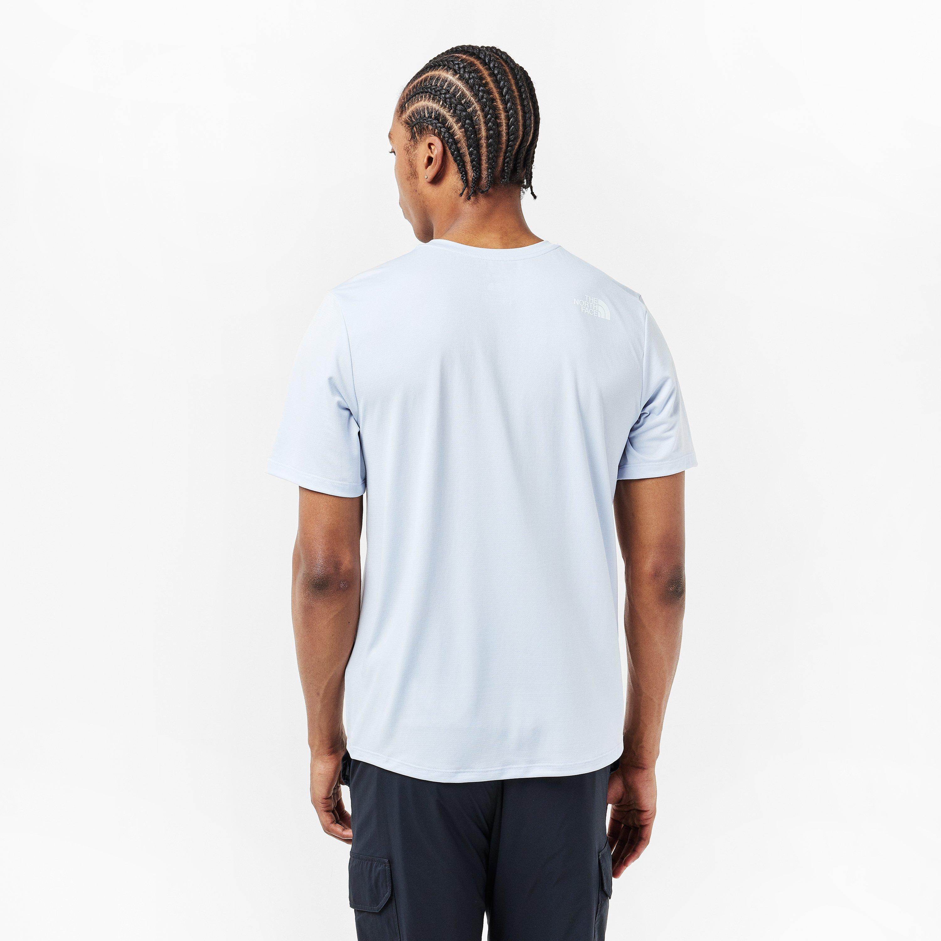 Mystic Haze - The North Face - Men's 24/7 Logo Graphic Short-Sleeve Performance T-Shirt - 4