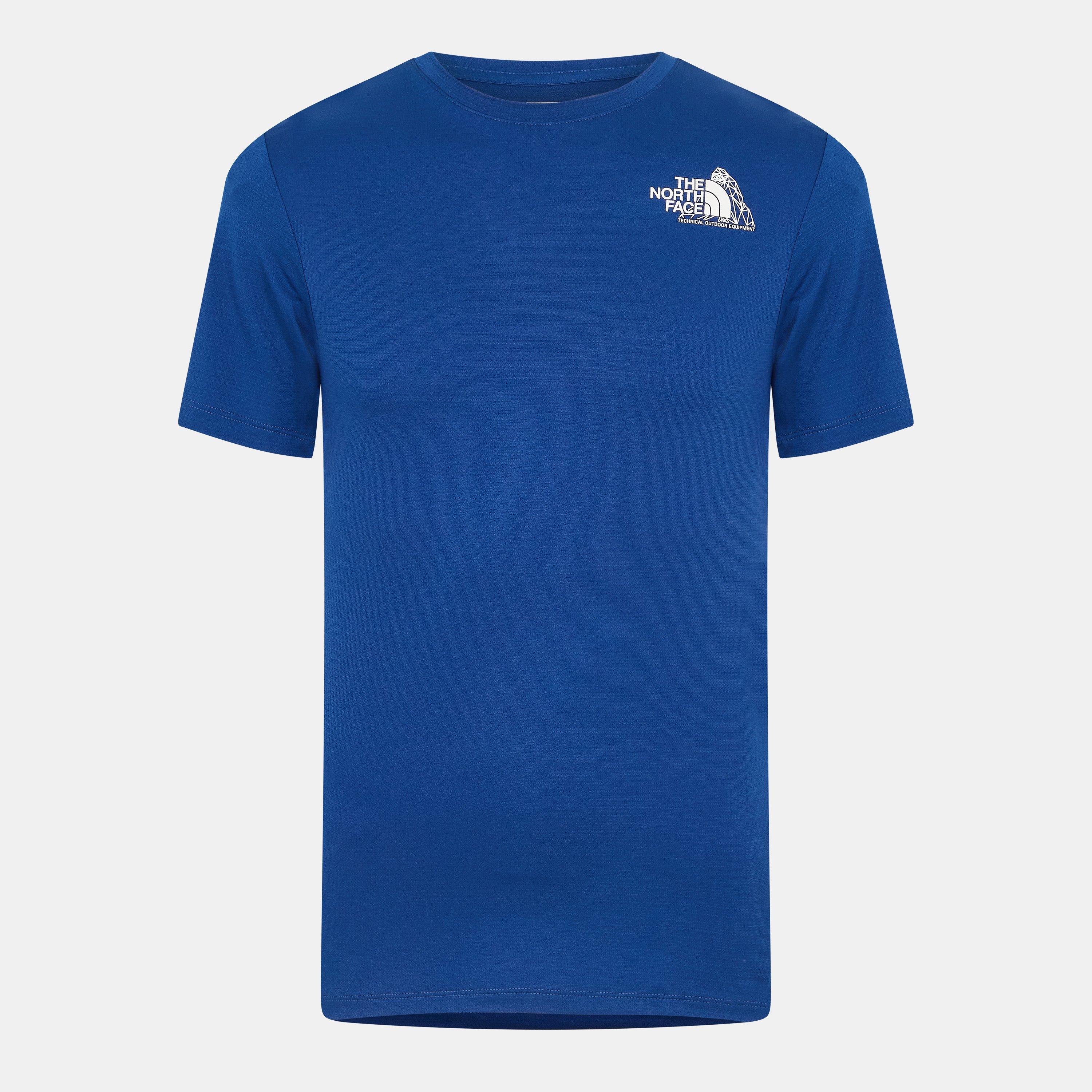 Estate Blue - The North Face - Men's Short-Sleeve Performance T-Shirt - 1