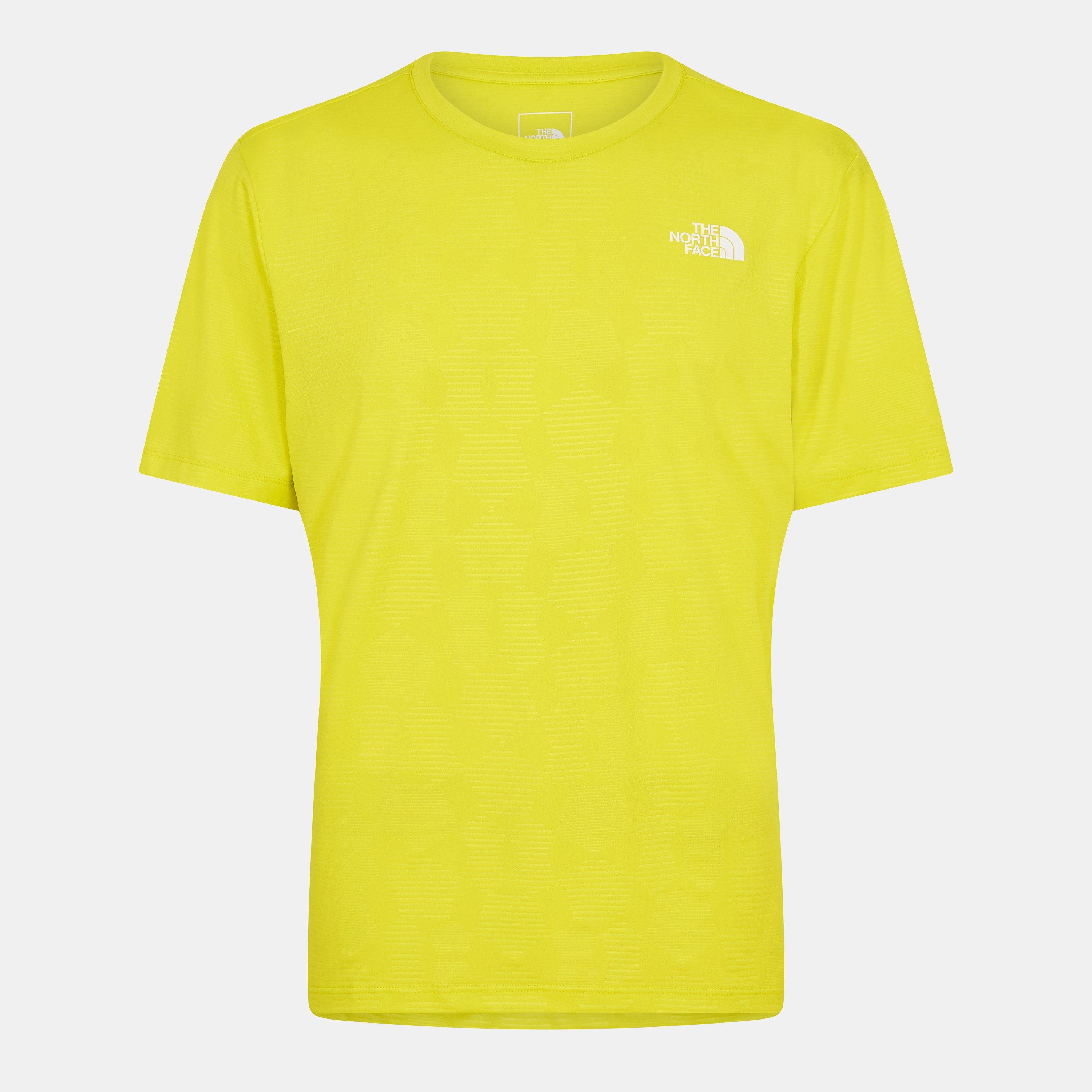 The North Face Men's Lifestyle Short Sleeve Performance T-Shirt - Sulphur Green - Large