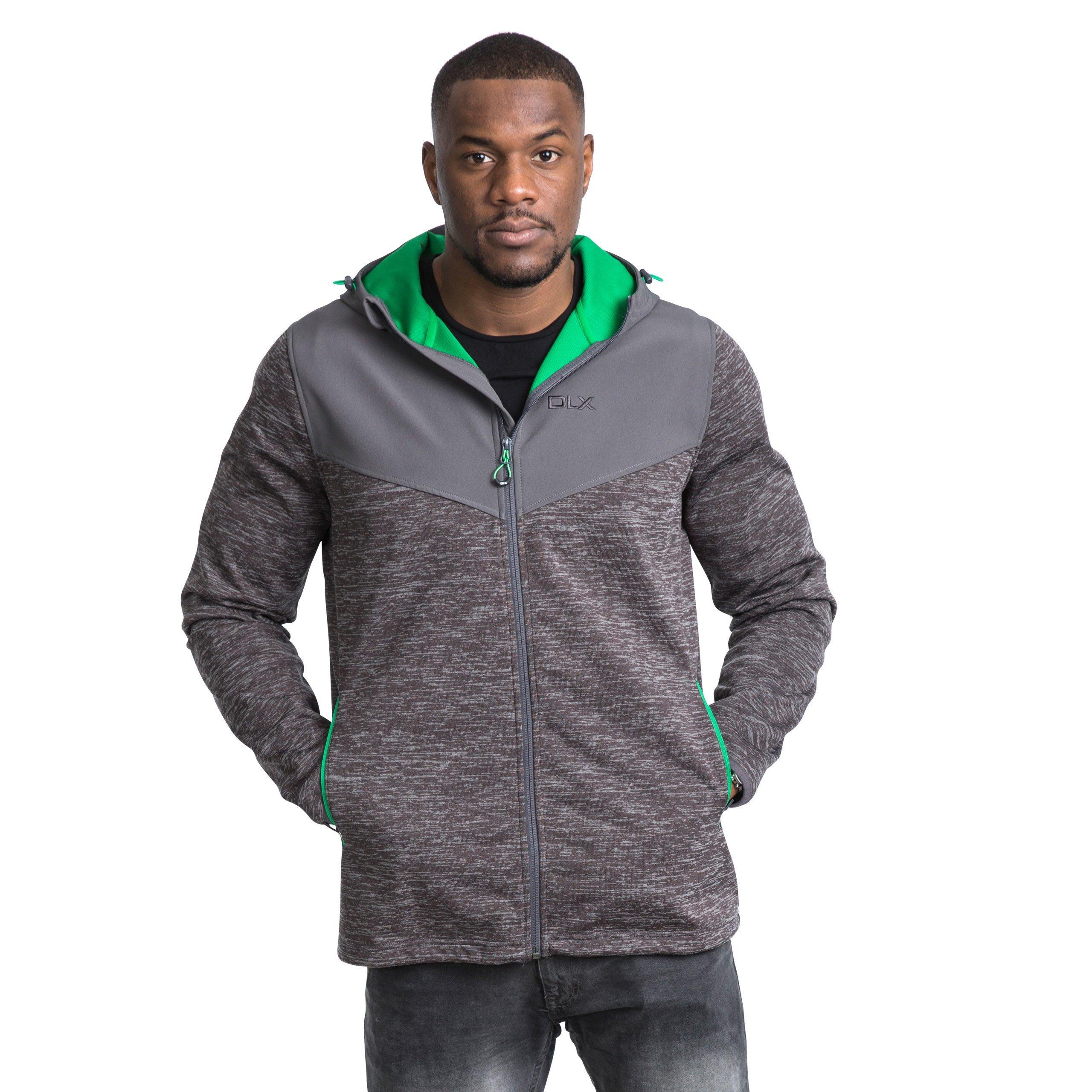 Dk Grau/Klee - DLX - Hendricks Full-Zip Weather-Resistant Softshell Jacket - 3