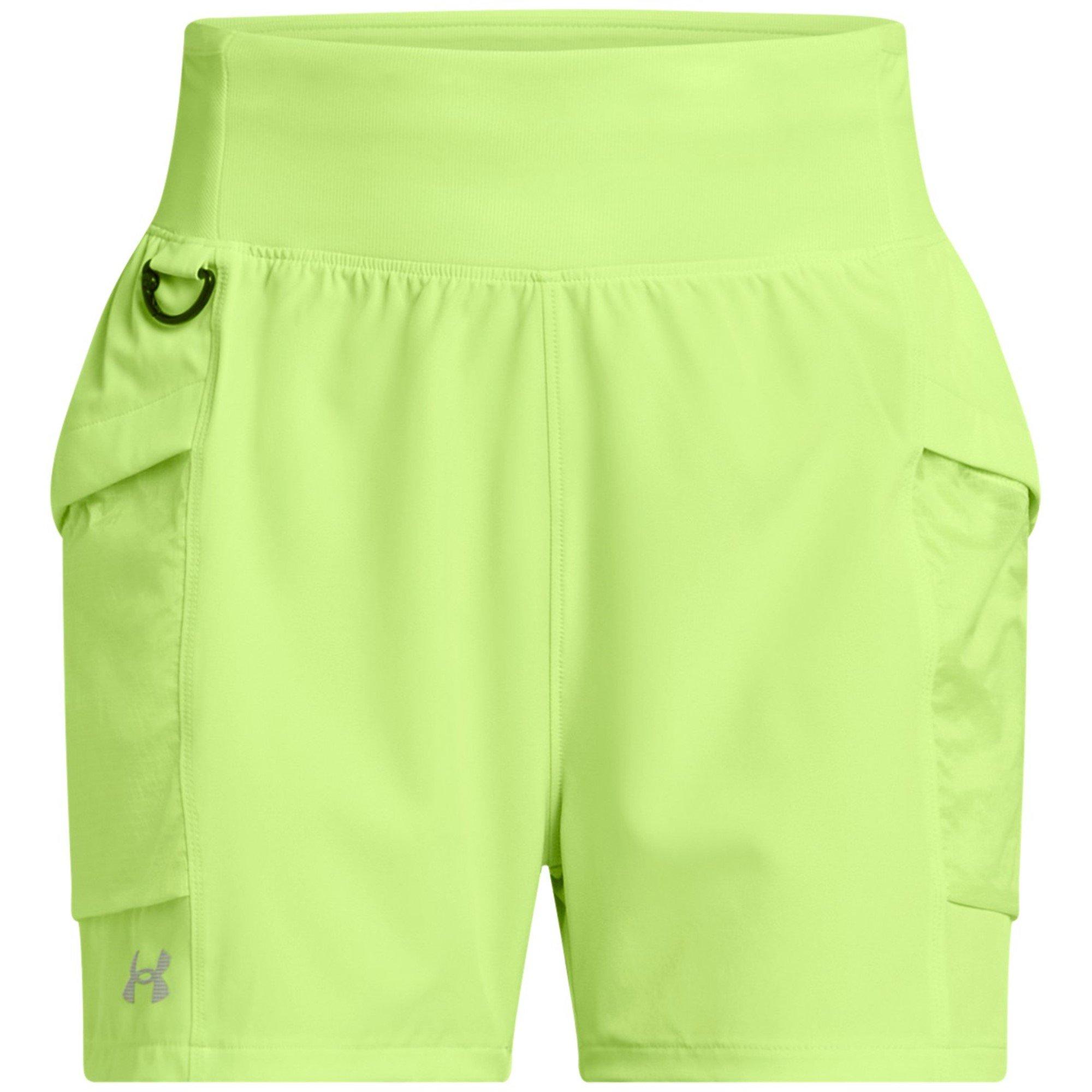 Green - Under Armour - Women's Trail Walking Shorts - 1