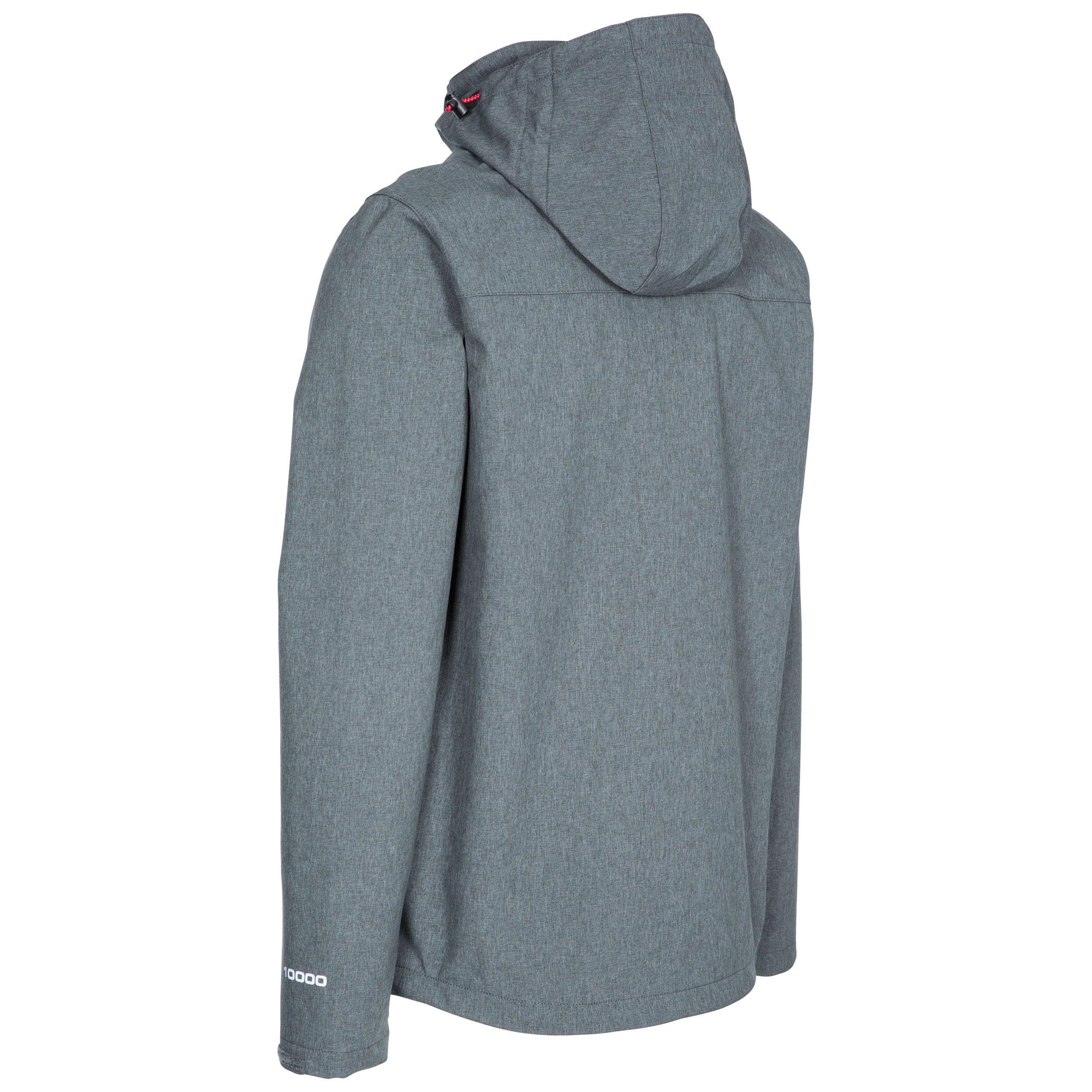 Dunkelgrau meliert - DLX - Ferguson Weather-Resistant Breathable Softshell Jacket - 12