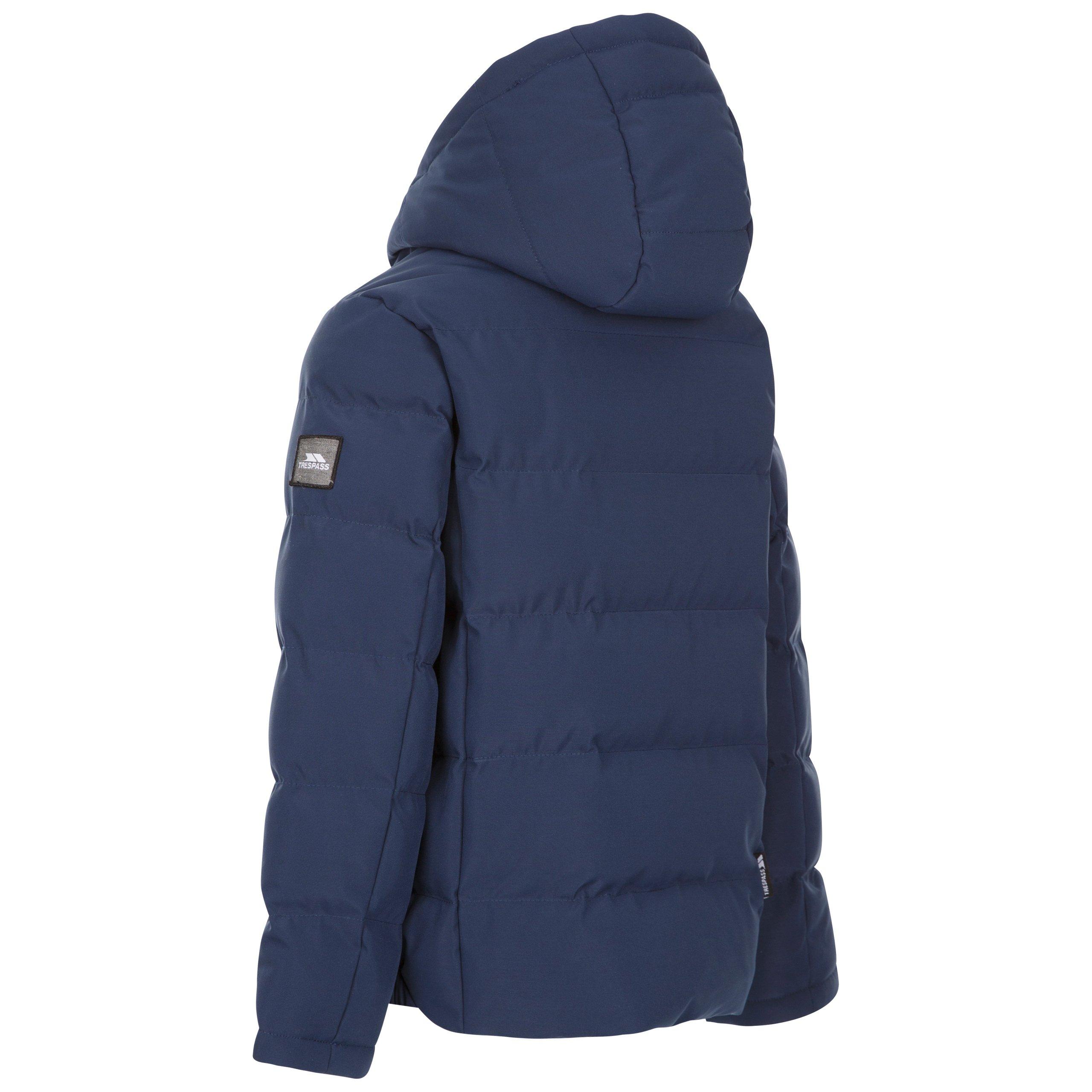 Navy - Trespass - Kids' Habbton Insulated Puffer Jacket - 5