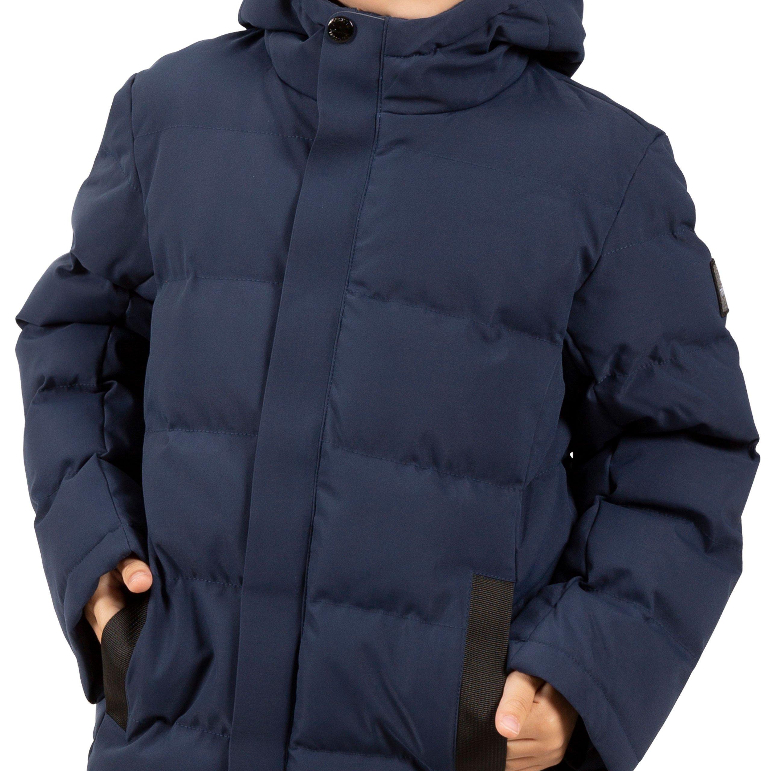 Navy - Trespass - Kids' Habbton Insulated Puffer Jacket - 6