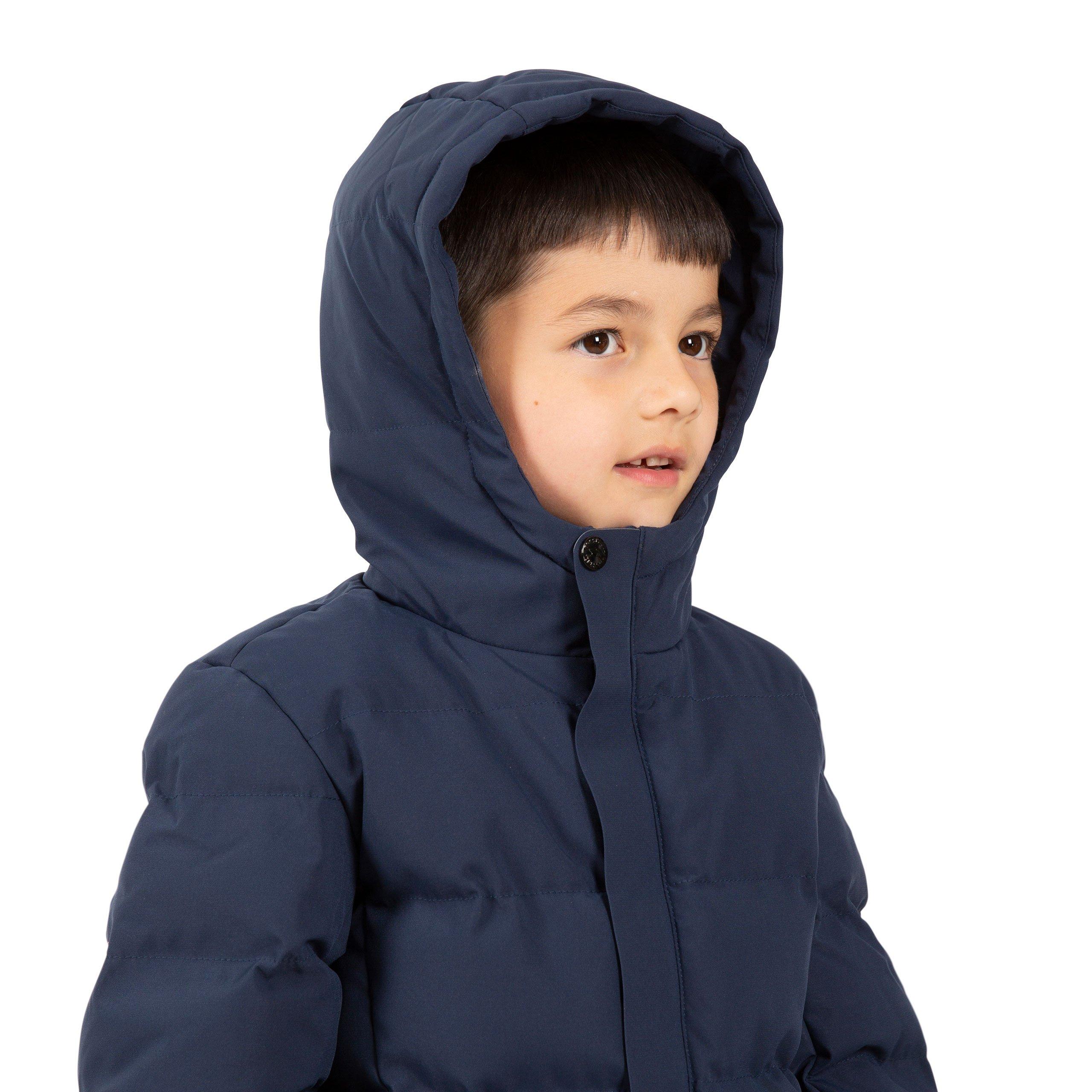 Navy - Trespass - Kids' Habbton Insulated Puffer Jacket - 4