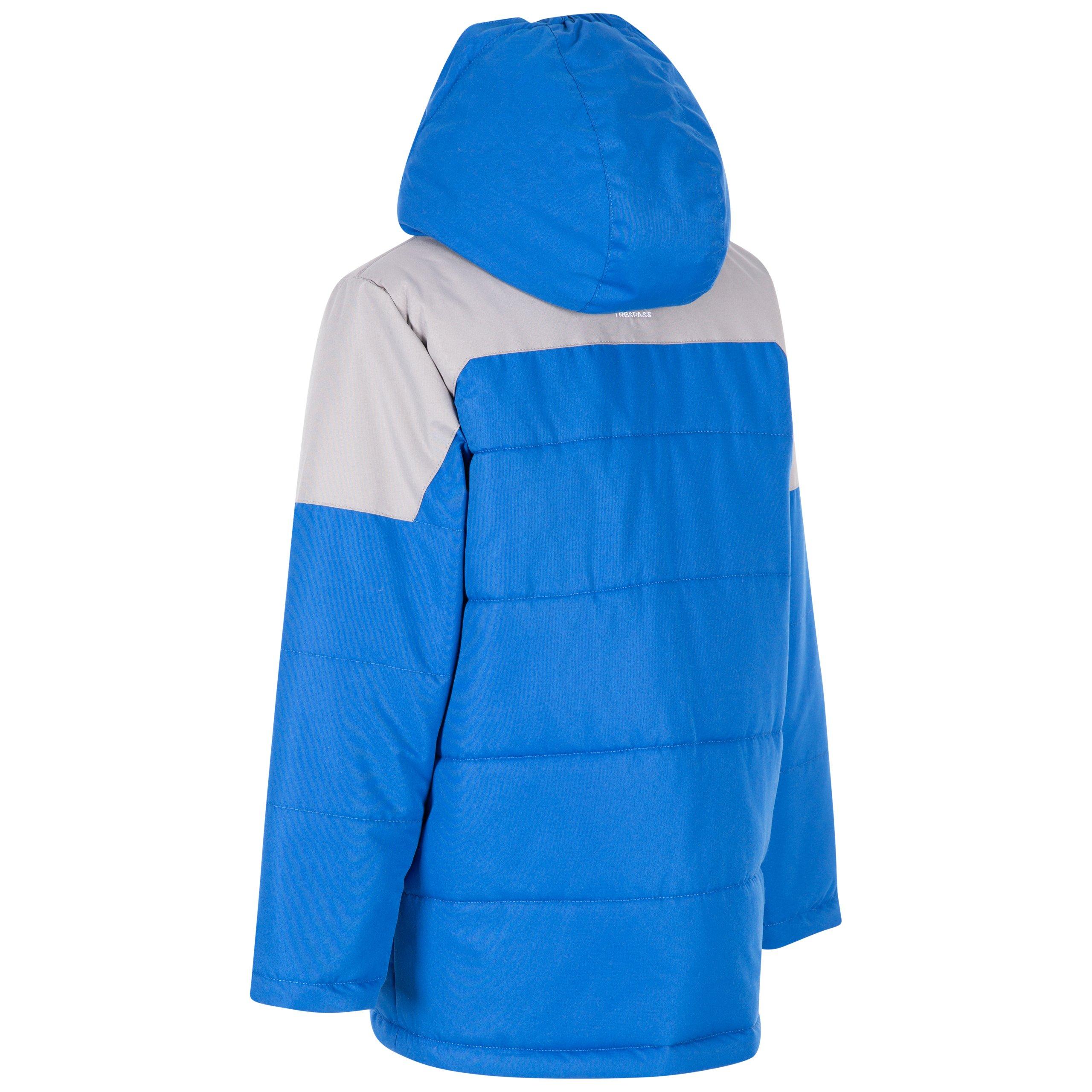 Blue - Trespass - Kids' Recoil Insulated Puffer Jacket - 2
