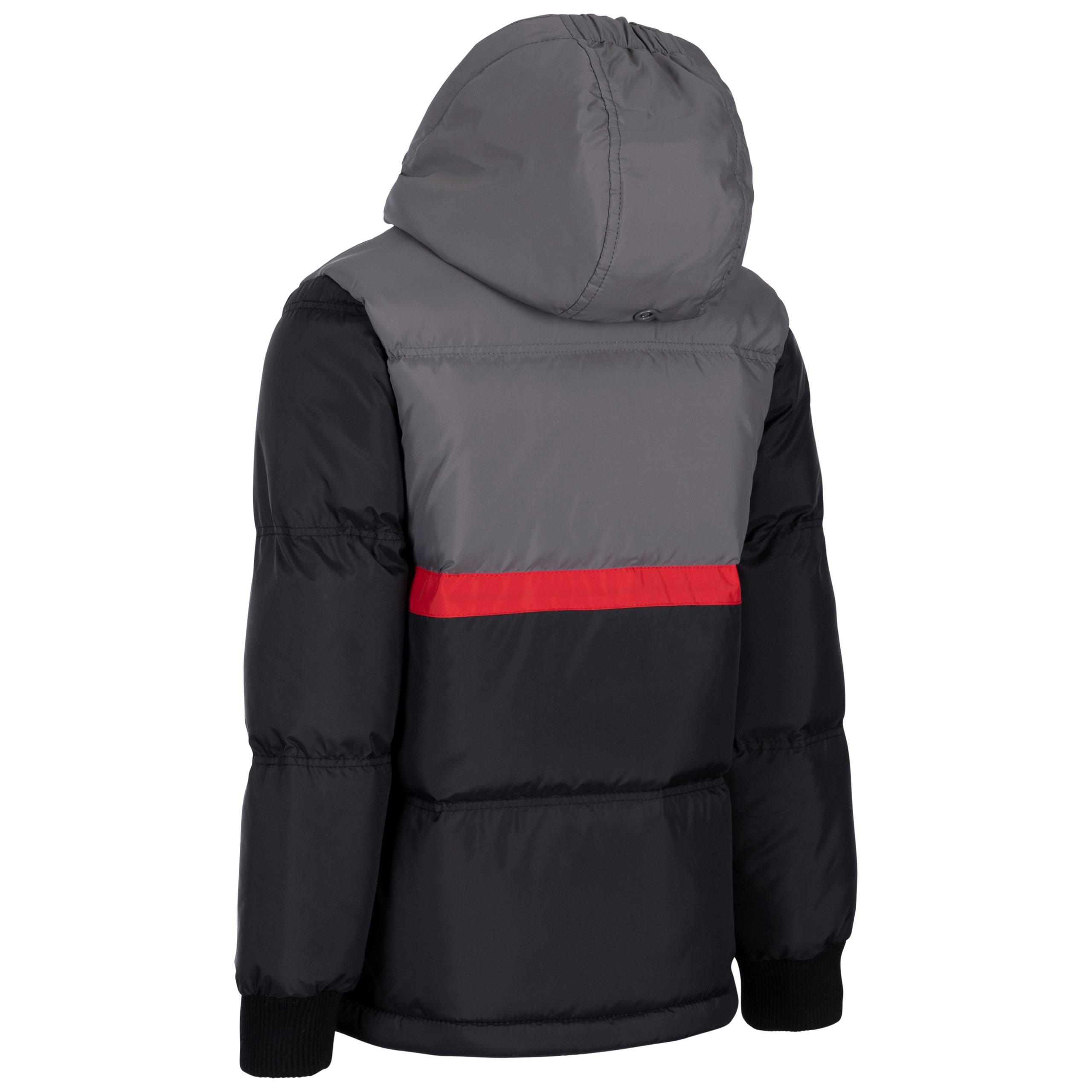 Black - Trespass - Strewd Insulated Puffer Jacket - 2