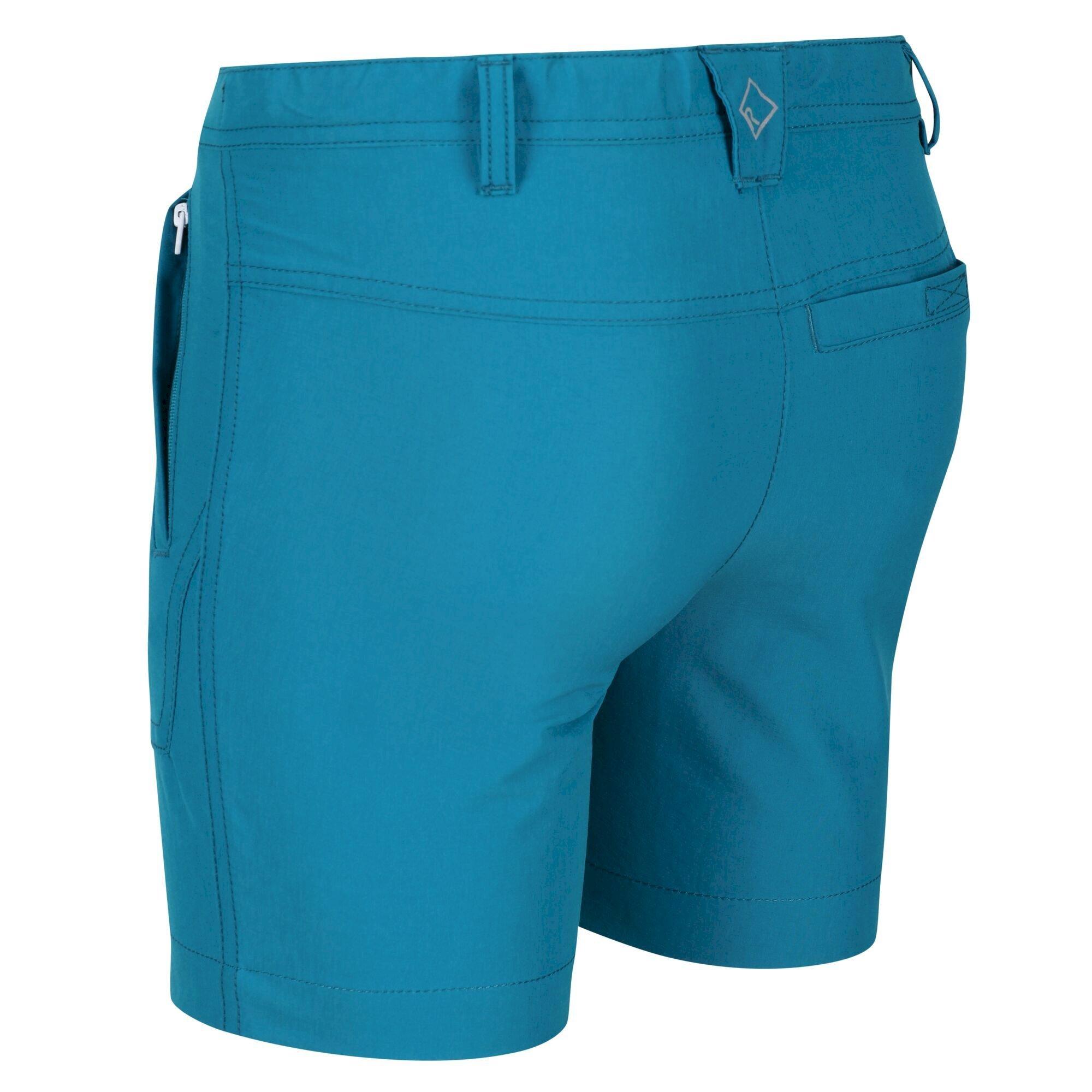 Olympic Teal - Regatta - Highton Stretch Walking Shorts - 2