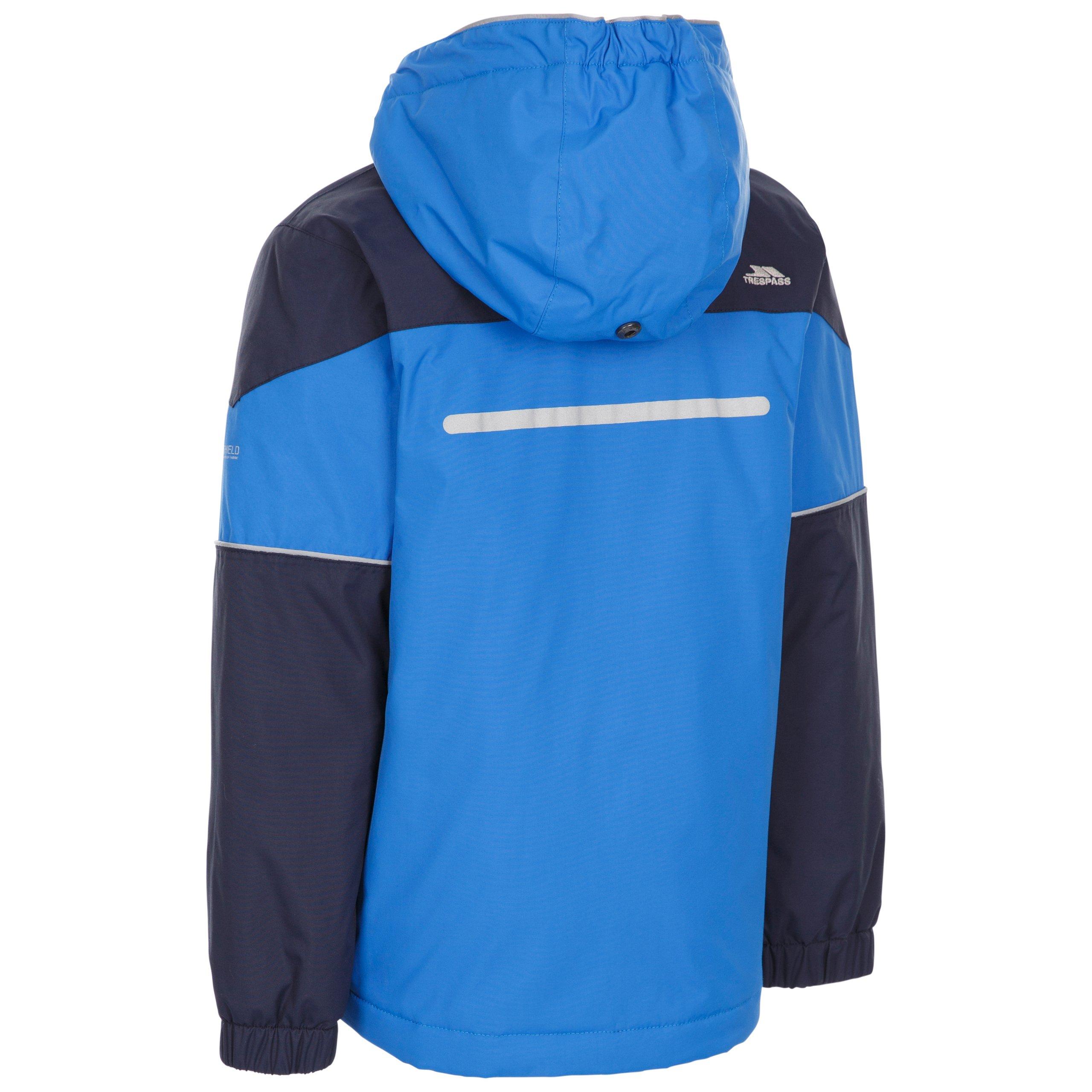 Blauw - Trespass - Unlock Waterproof Jacket - 5