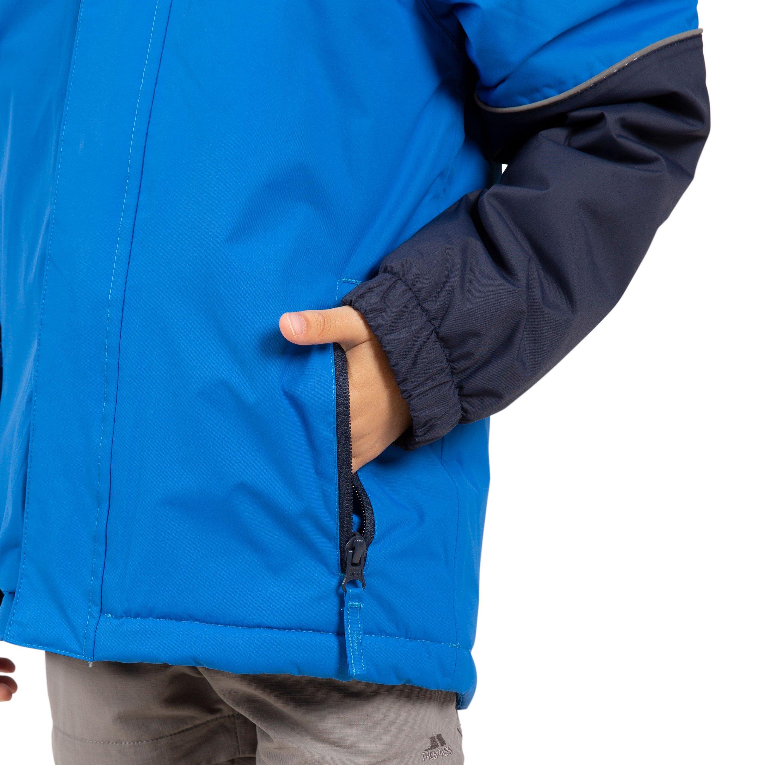 Blauw - Trespass - Unlock Waterproof Jacket - 7