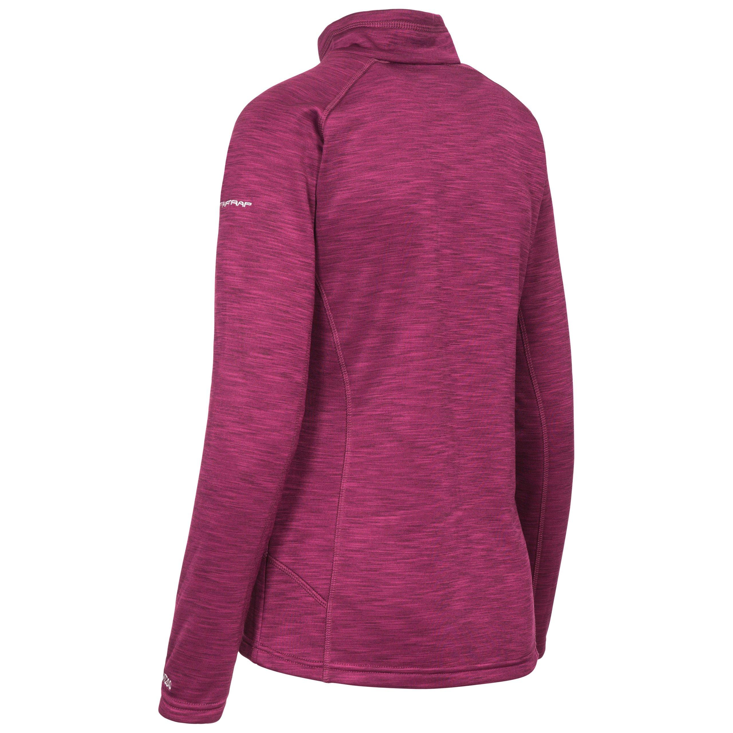 Grape Wine Mrl - Trespass - Fairford Quarter-Zip Fleece - 2