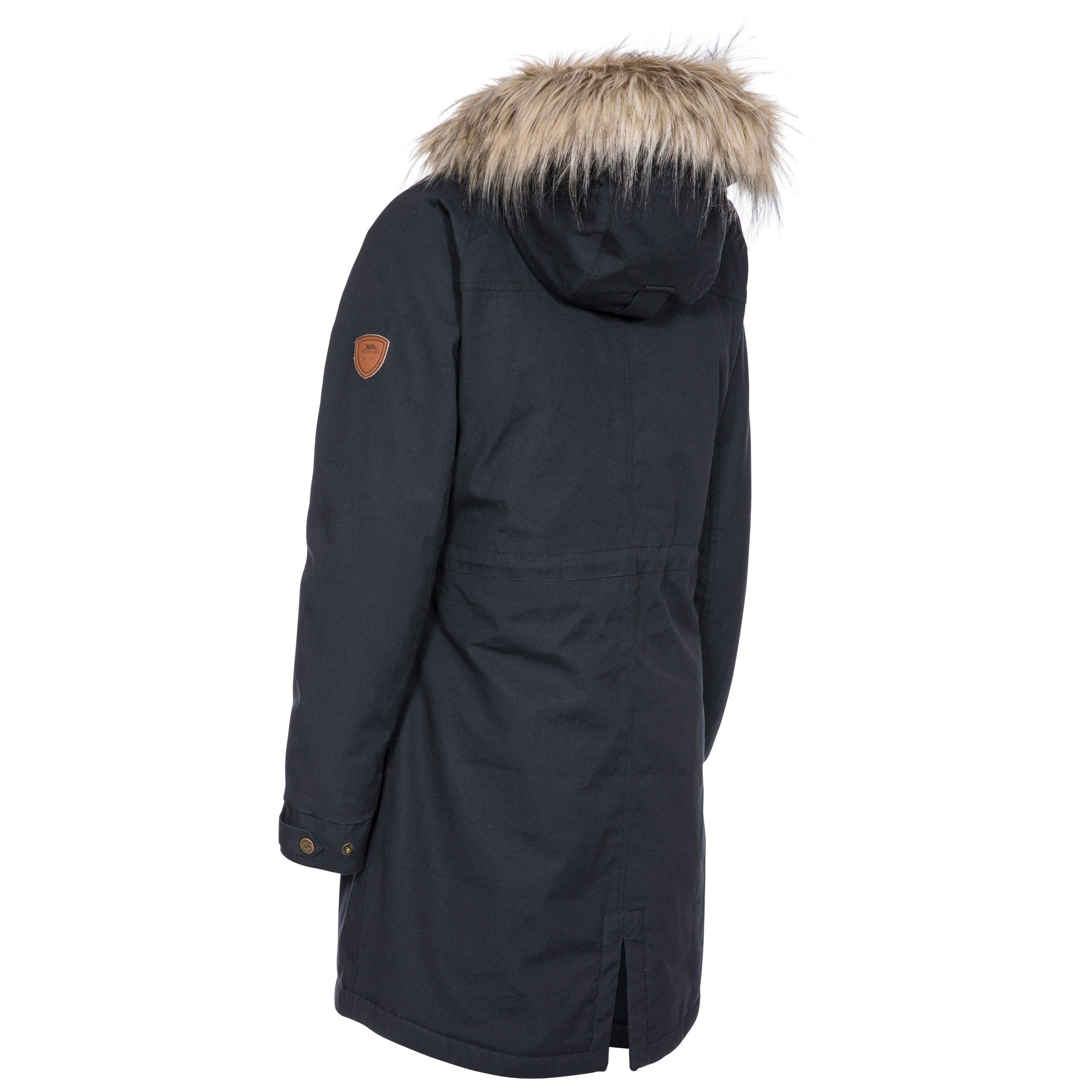 Dark Grey - Trespass - Women's Faithful Waterproof Parka - 5