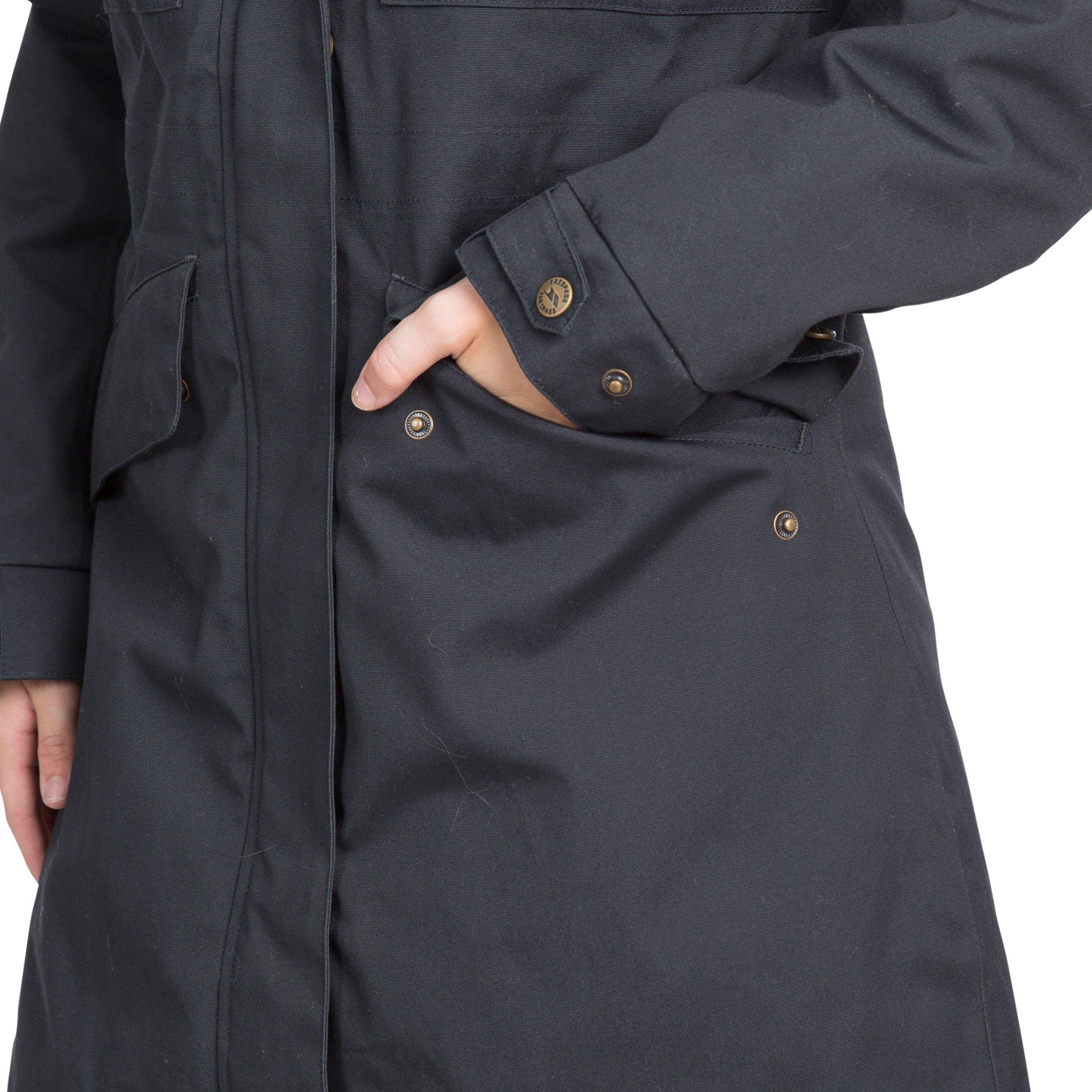 Dark Grey - Trespass - Women's Faithful Waterproof Parka - 7