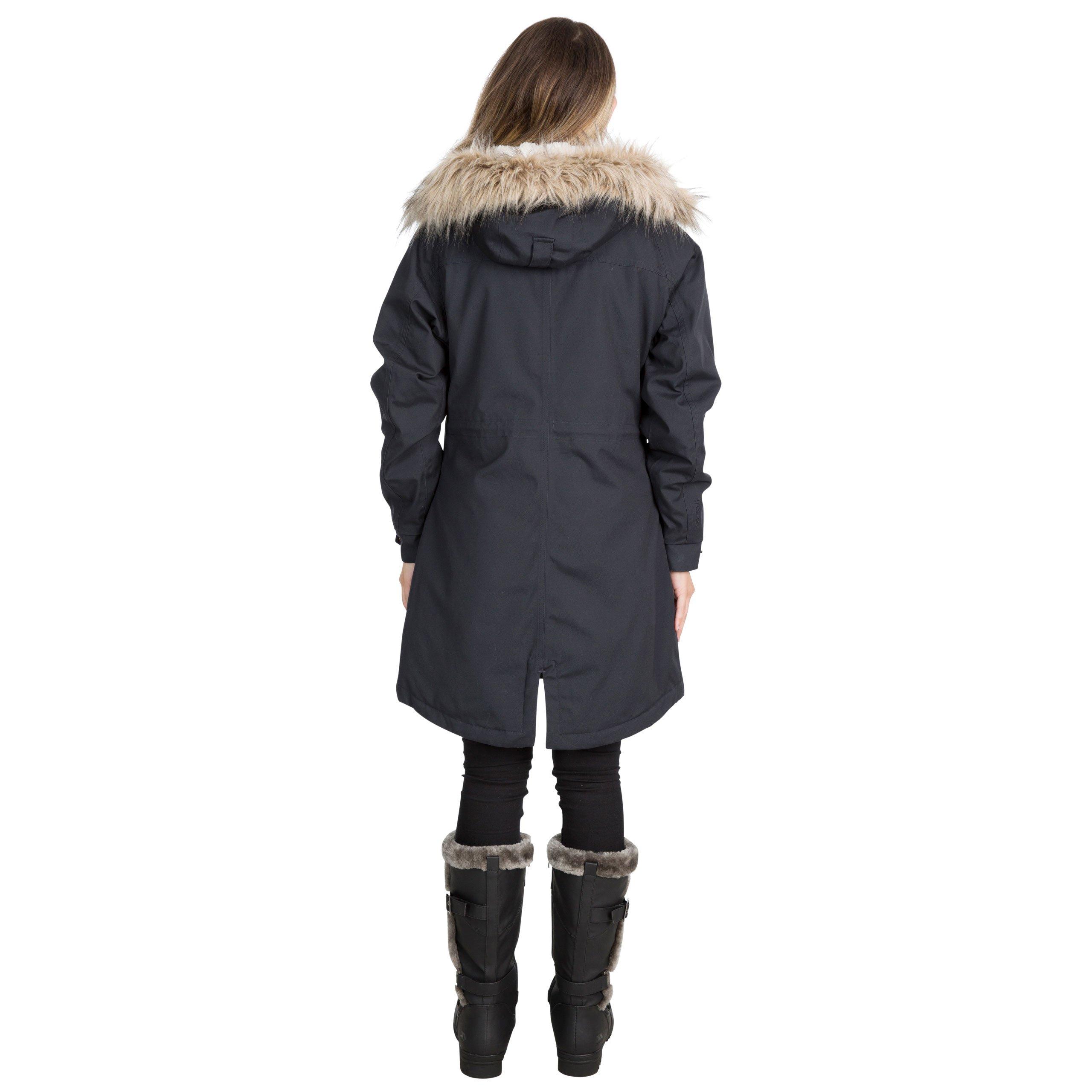 Dark Grey - Trespass - Women's Faithful Waterproof Parka - 3