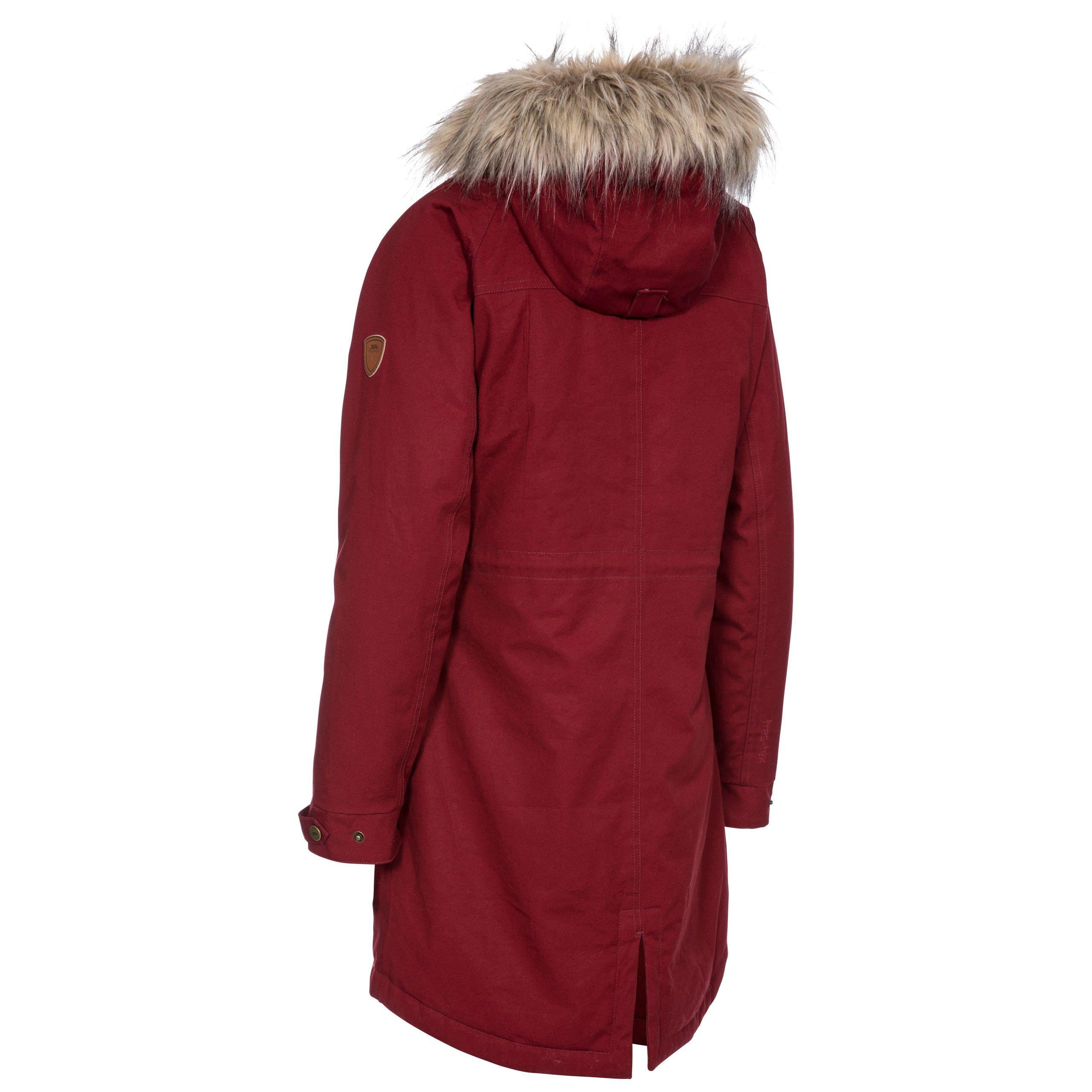 Merlot - Trespass - Women's Faithful Waterproof Parka - 5