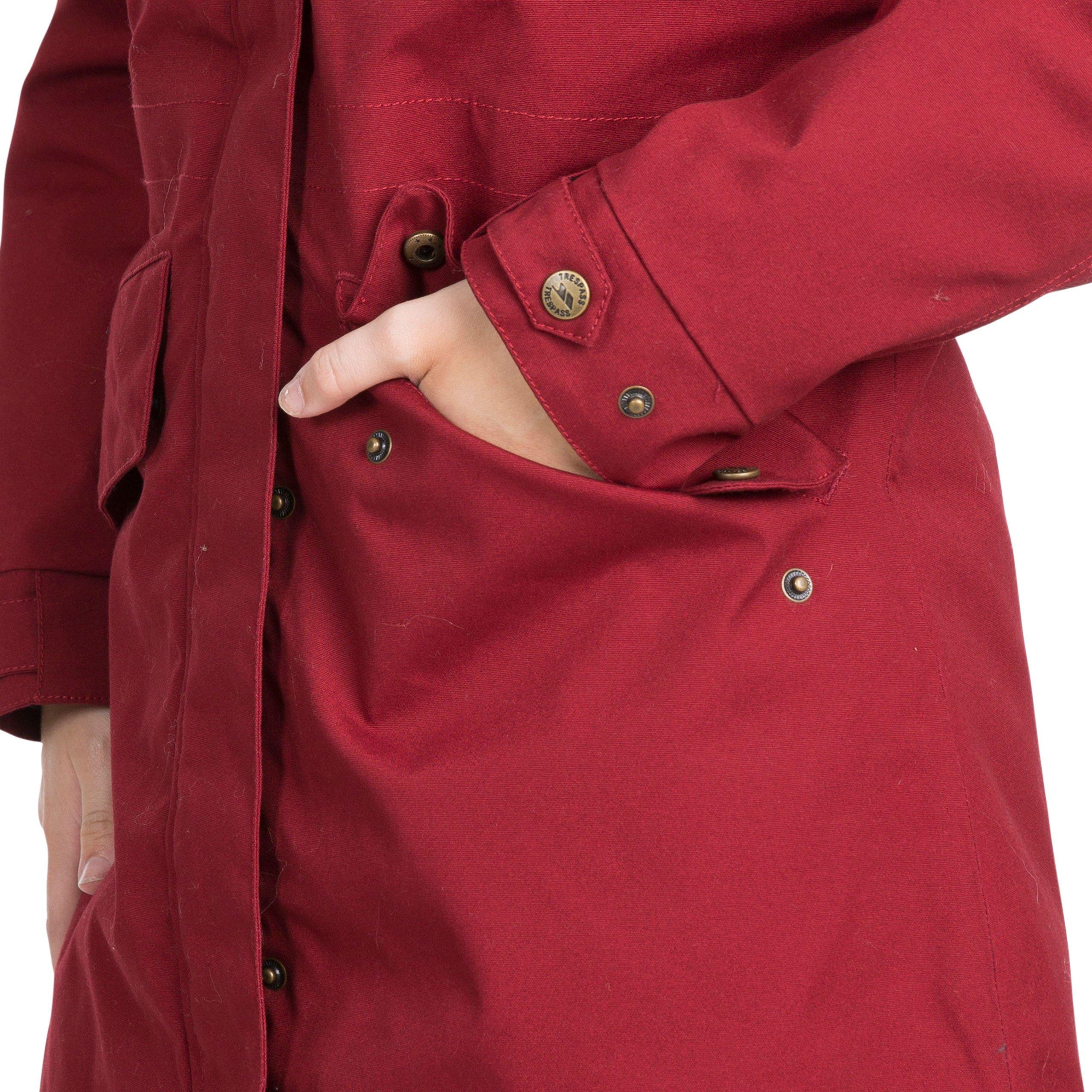 Merlot - Trespass - Women's Faithful Waterproof Parka - 7