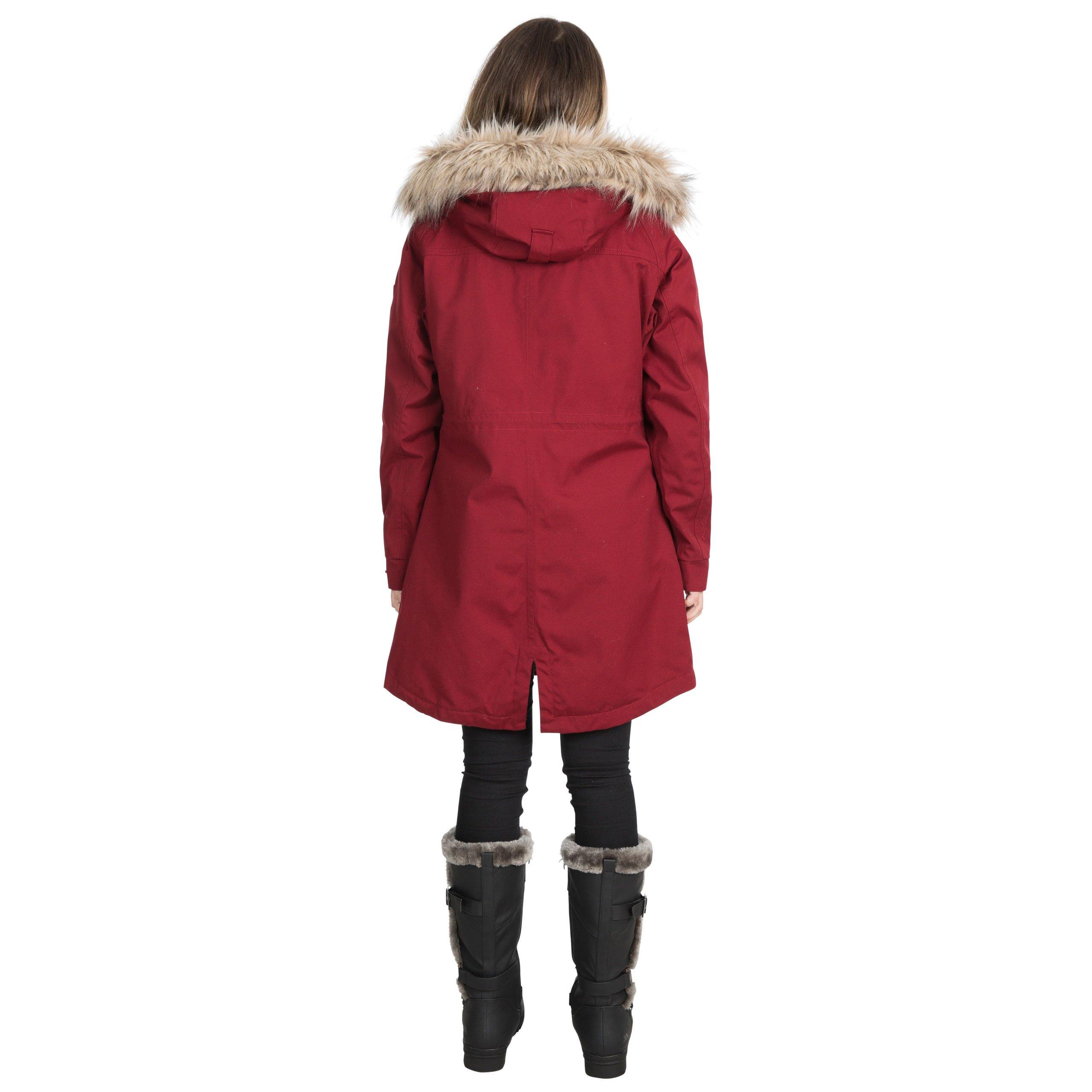 Merlot - Trespass - Women's Faithful Waterproof Parka - 3