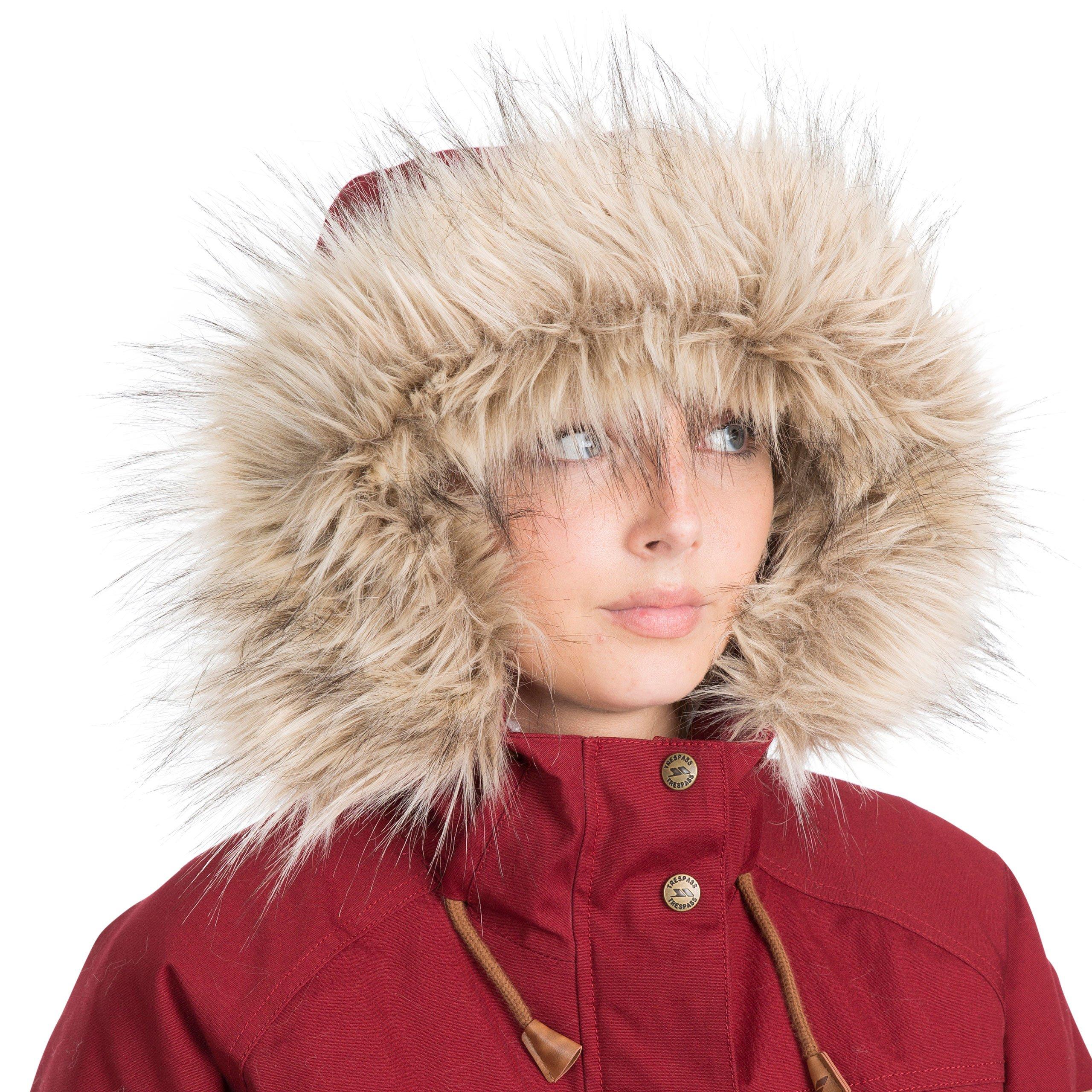 Merlot - Trespass - Women's Faithful Waterproof Parka - 4