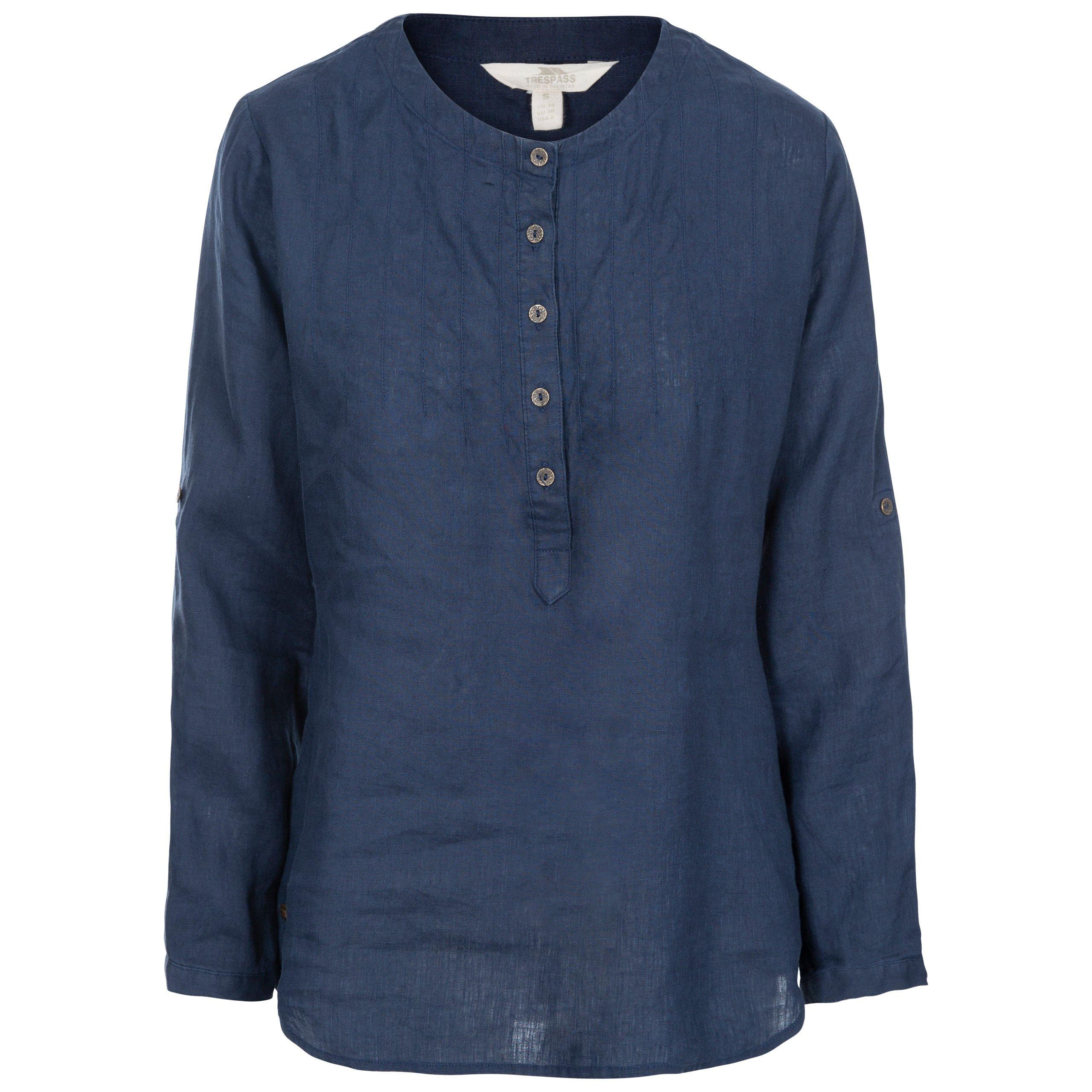 Navy - Trespass - Messina Long Sleeve Shirt - 11