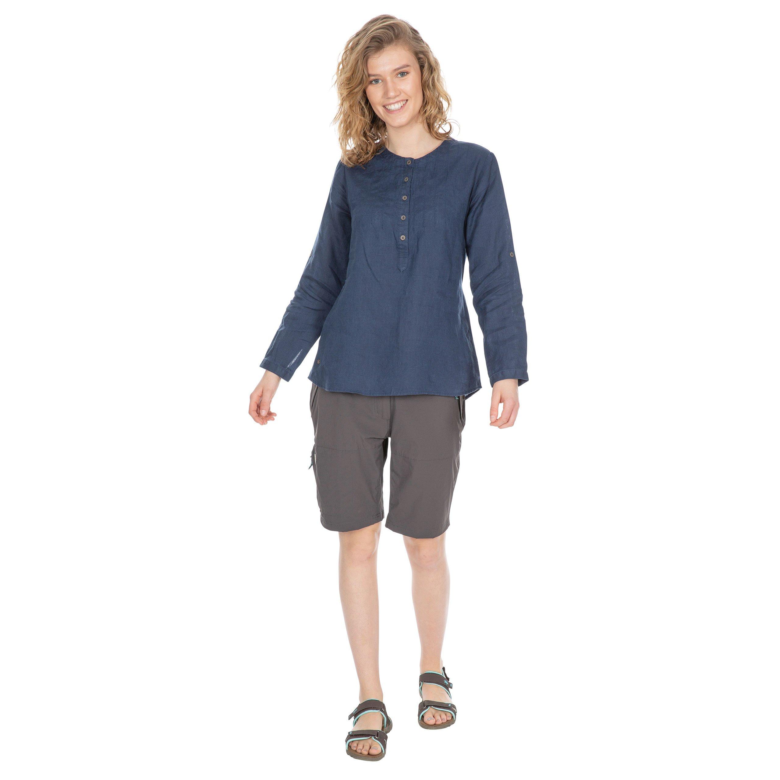 Navy - Trespass - Messina Long Sleeve Shirt - 3