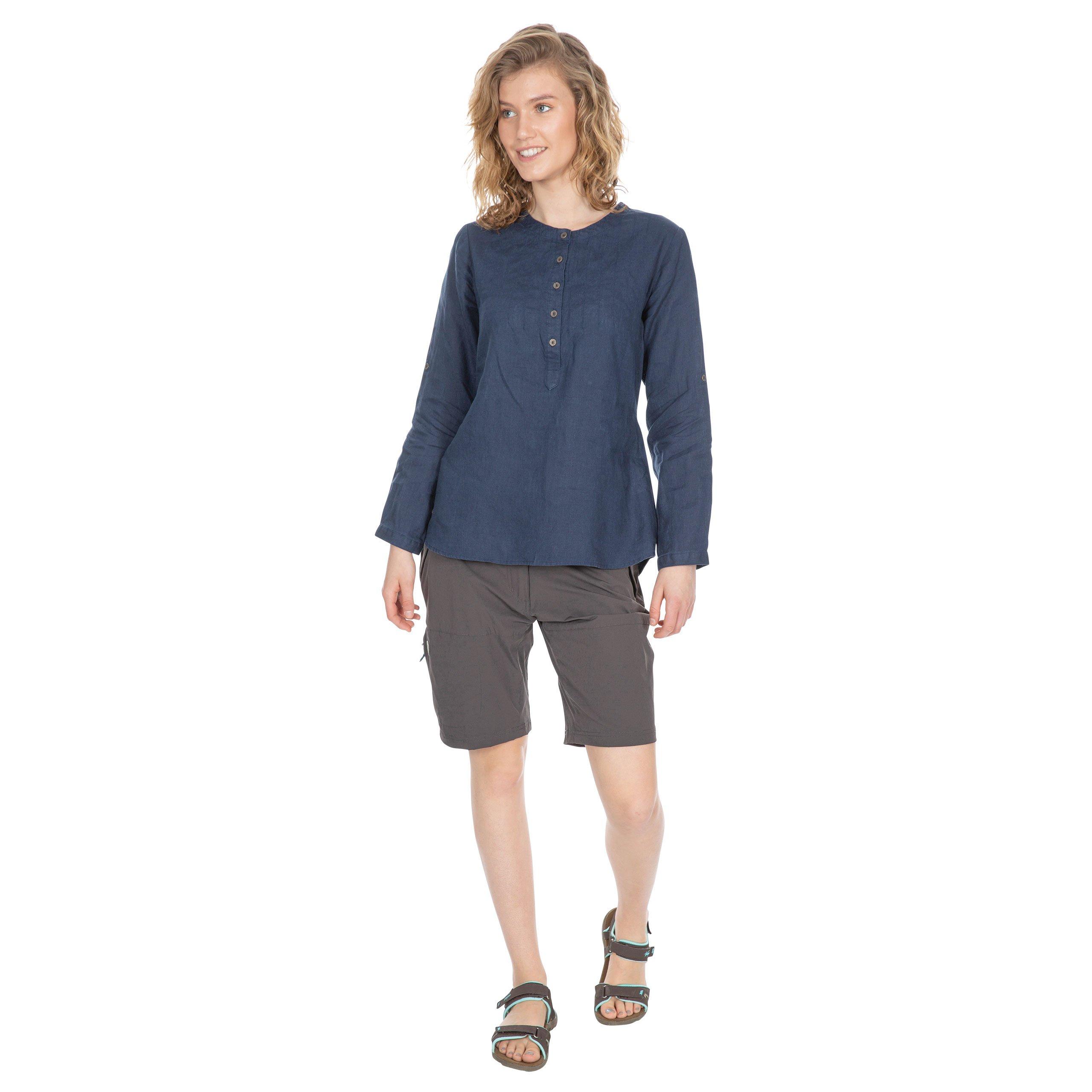 Navy - Trespass - Messina Long Sleeve Shirt - 4