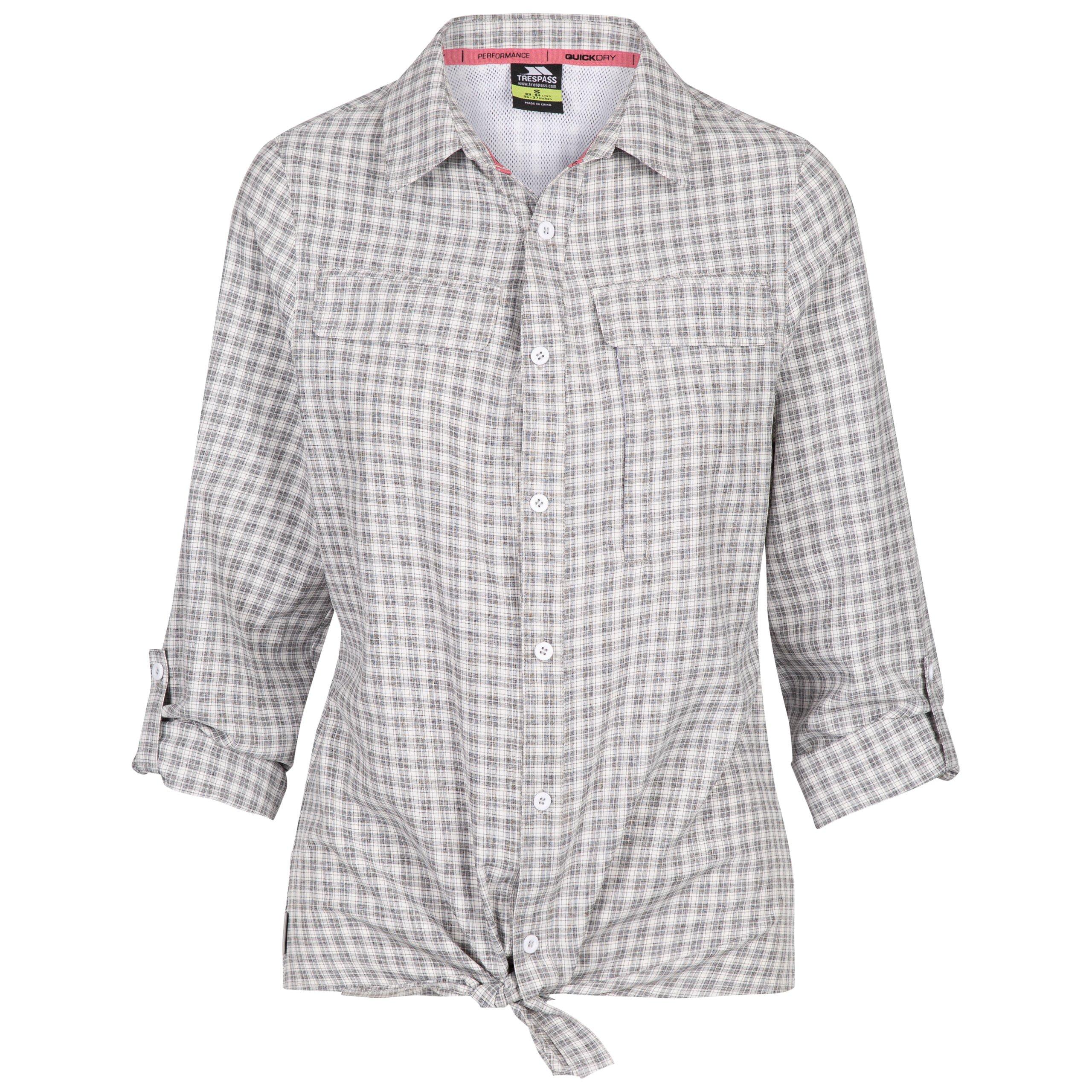 White - Trespass - Upturn Long-Sleeve Shirt - 3
