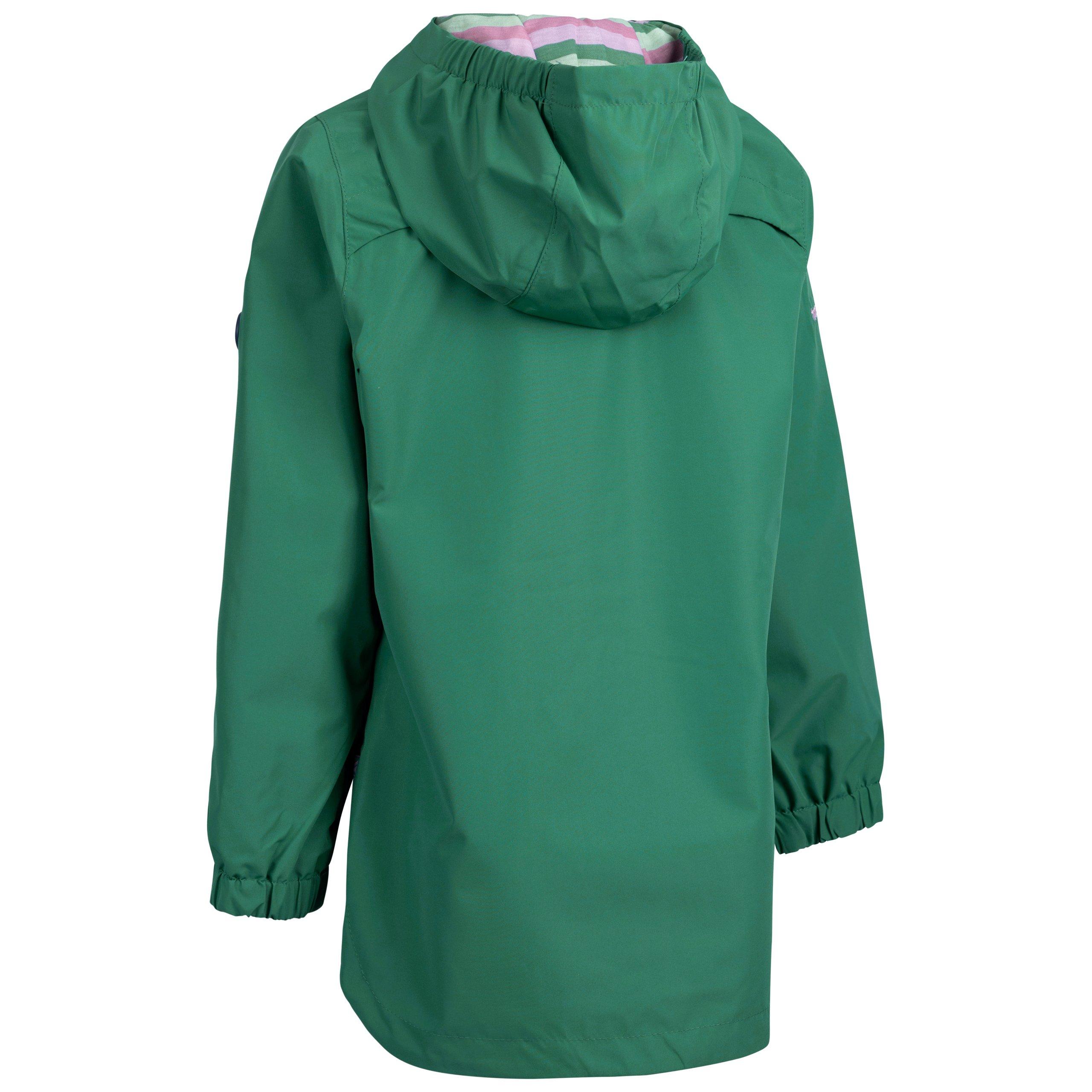 Spruce Green - Trespass - Kids' Flourish Waterproof Jacket - 2