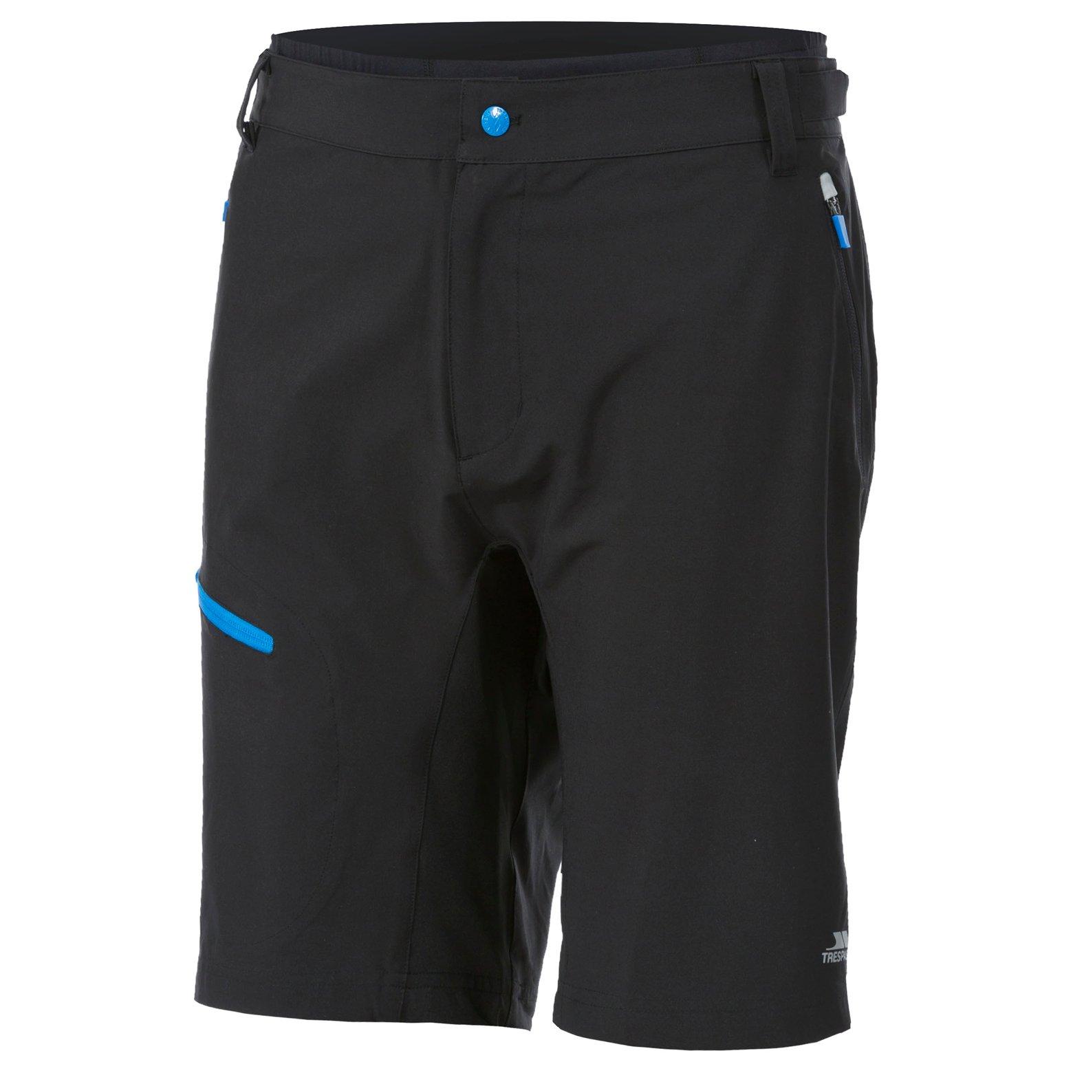 Trespass Men's Malaki Walking Shorts - Black - 2X Small