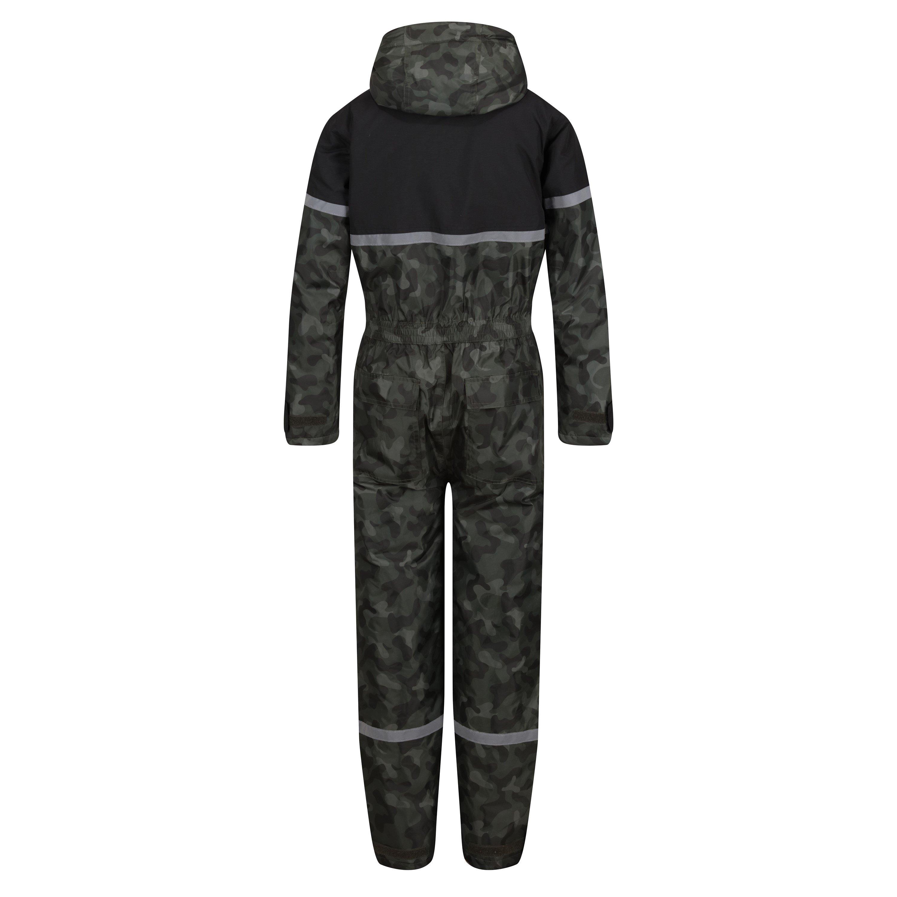 Camo/Sort - Regatta - Kids' Kizmit II Overhead Fleece Hoodie - 2