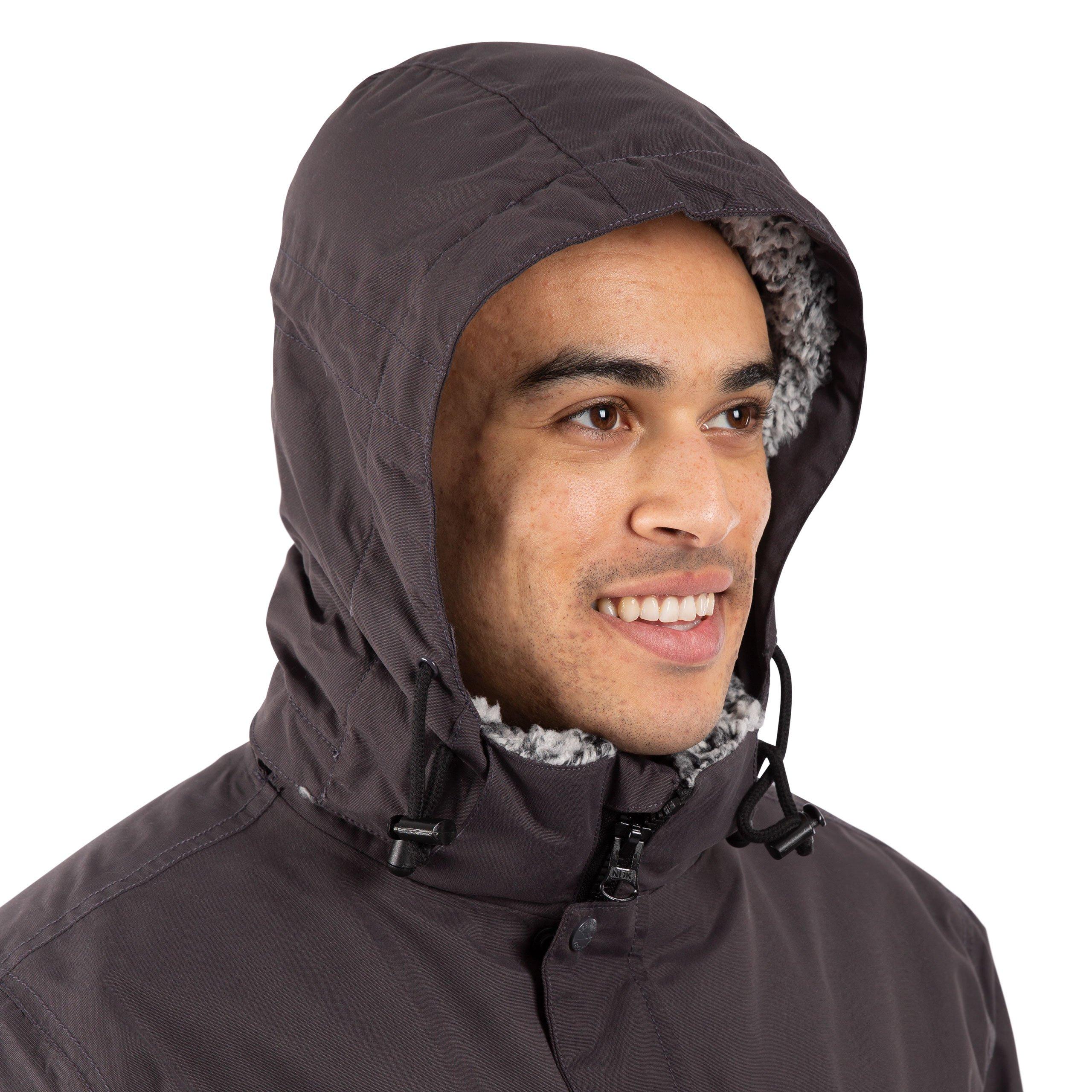 Tamno sivo - Trespass - Quaintonring Waterproof Insulated Parka Jacket - 5