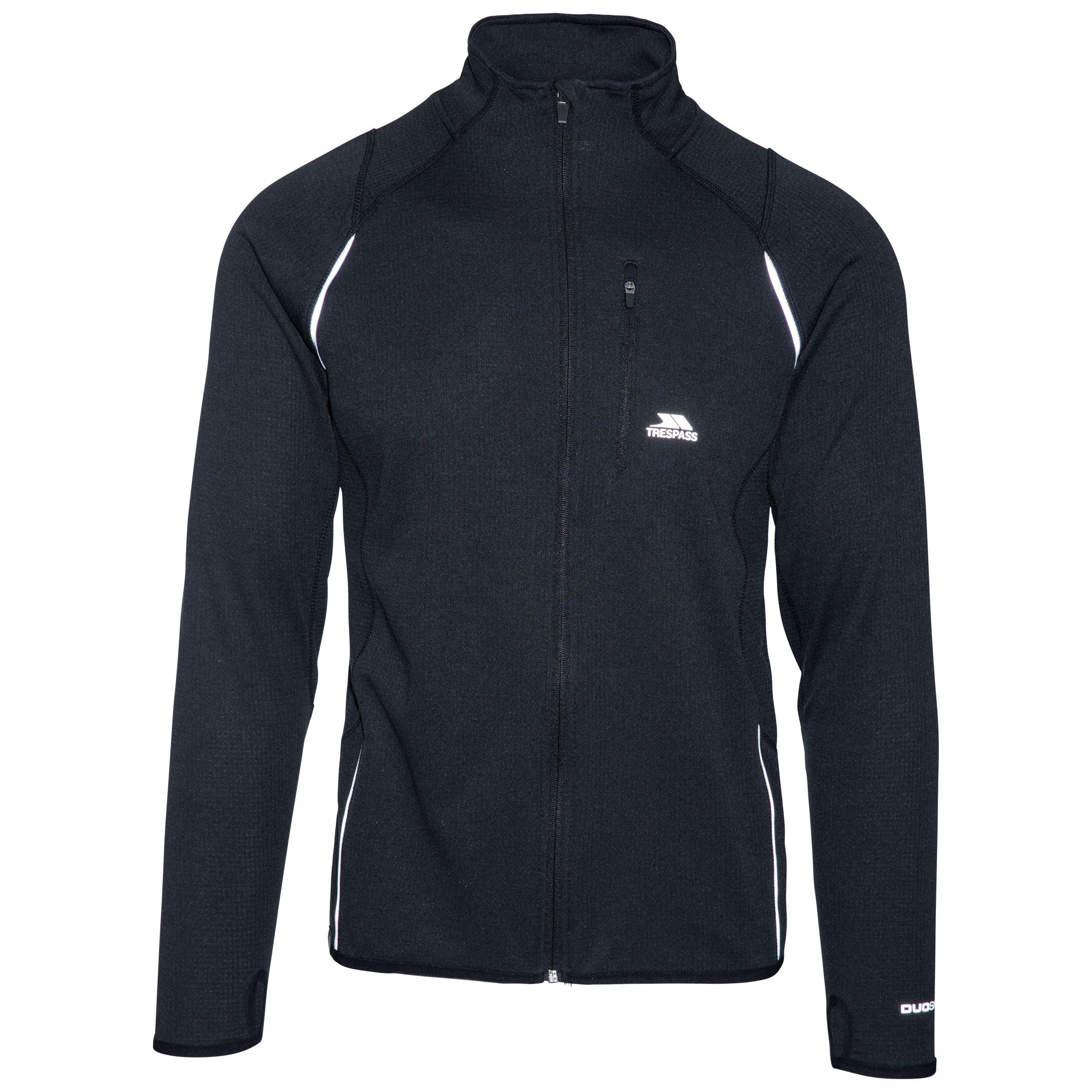 Black - Trespass - Long-Sleeve Performance T-Shirt - 1