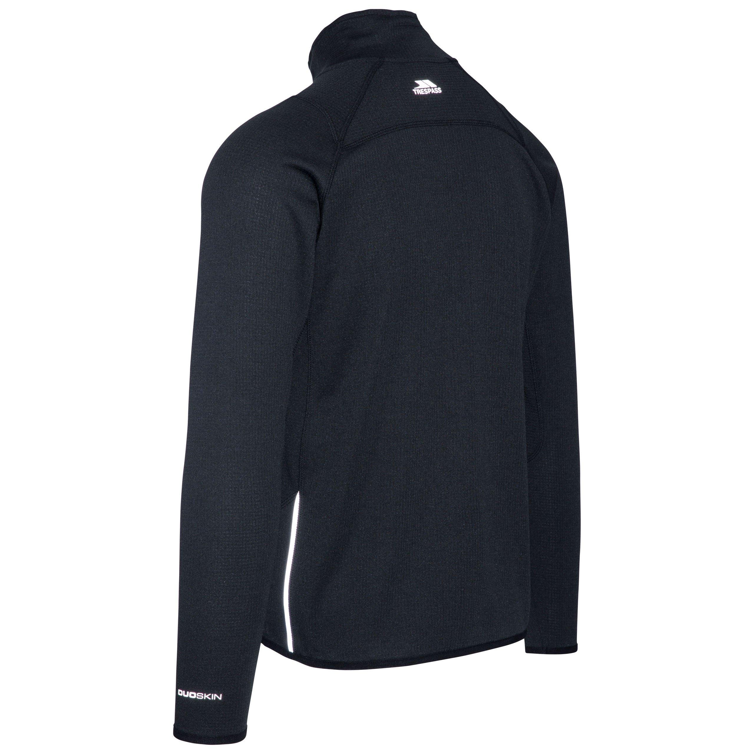 Black - Trespass - Long-Sleeve Performance T-Shirt - 2