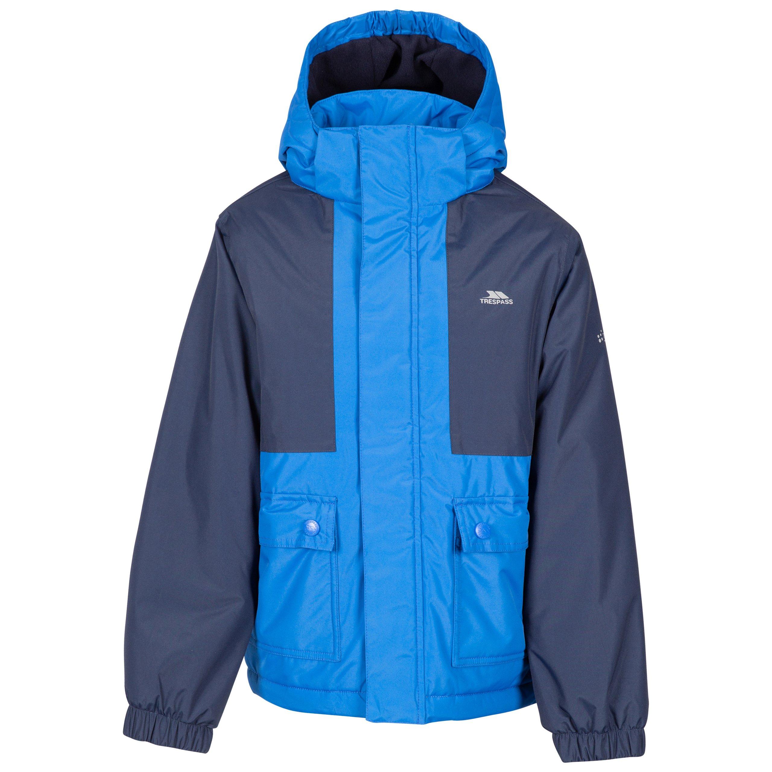 Marineblau - Trespass - Unisex Kids' Risk Waterproof Jacket - 1