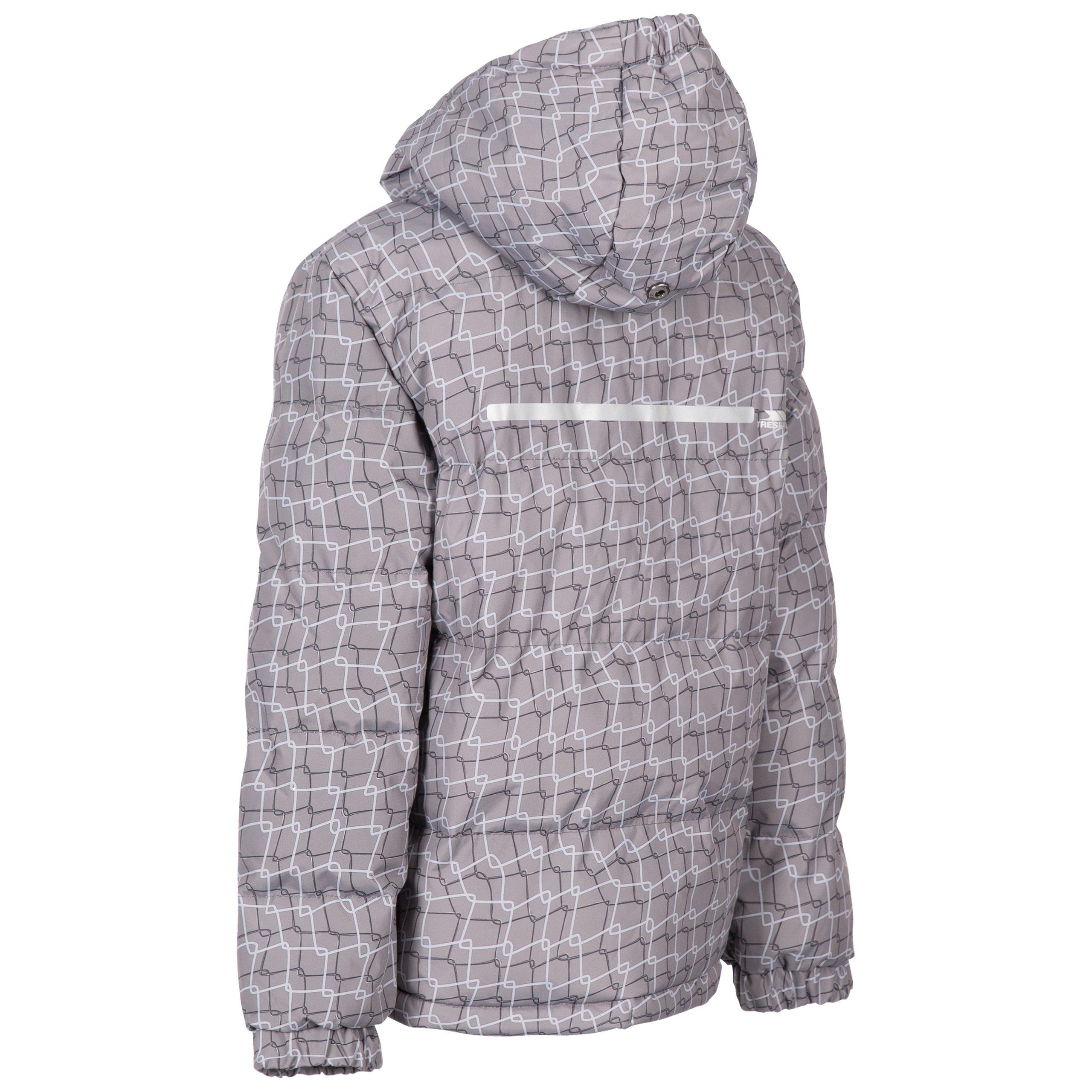Platinum - Trespass - Unisex Kids' Lightweight Insulated Puffer Jacket - 4