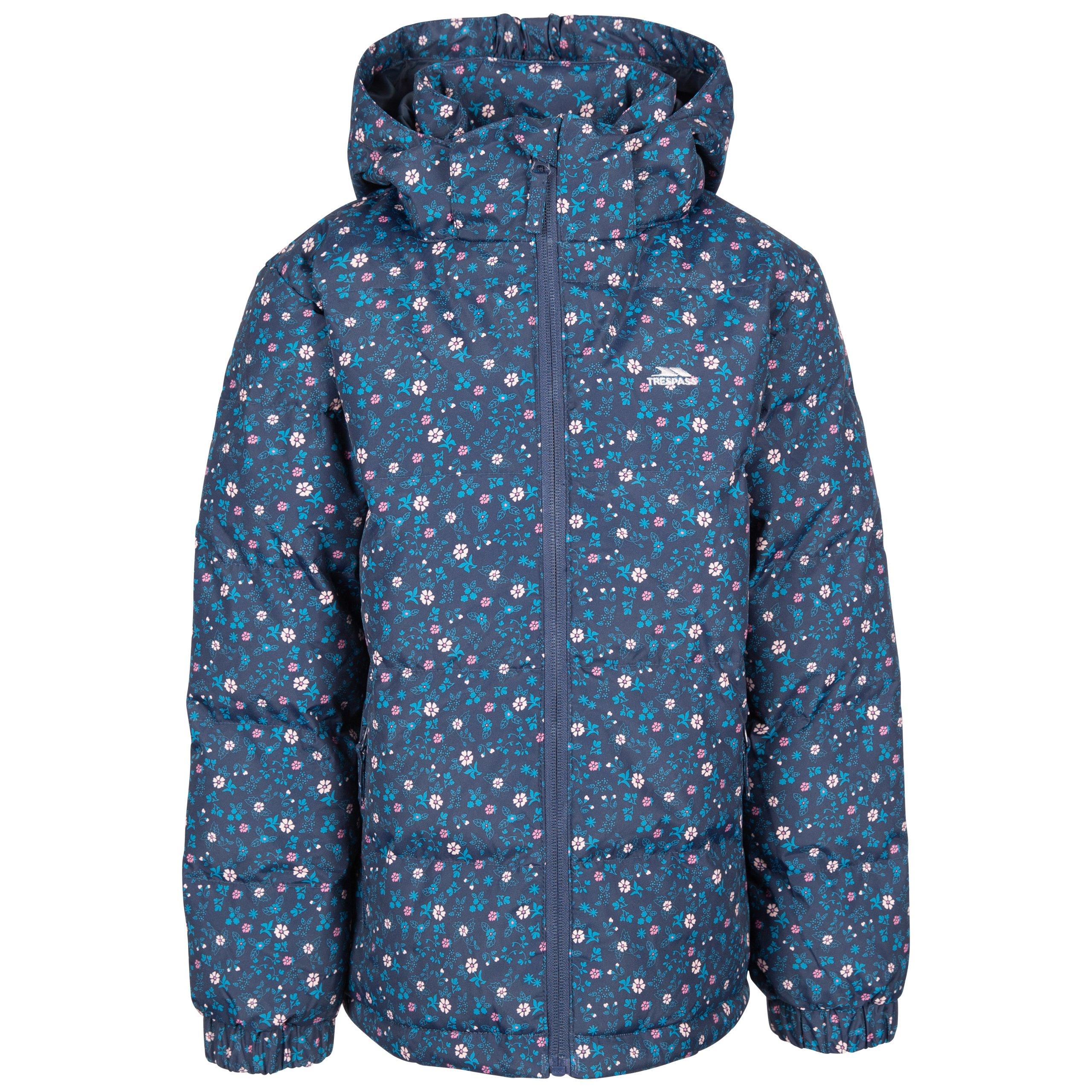 Marineblau - Trespass - Unisex Kids' Lightweight Insulated Puffer Jacket - 8