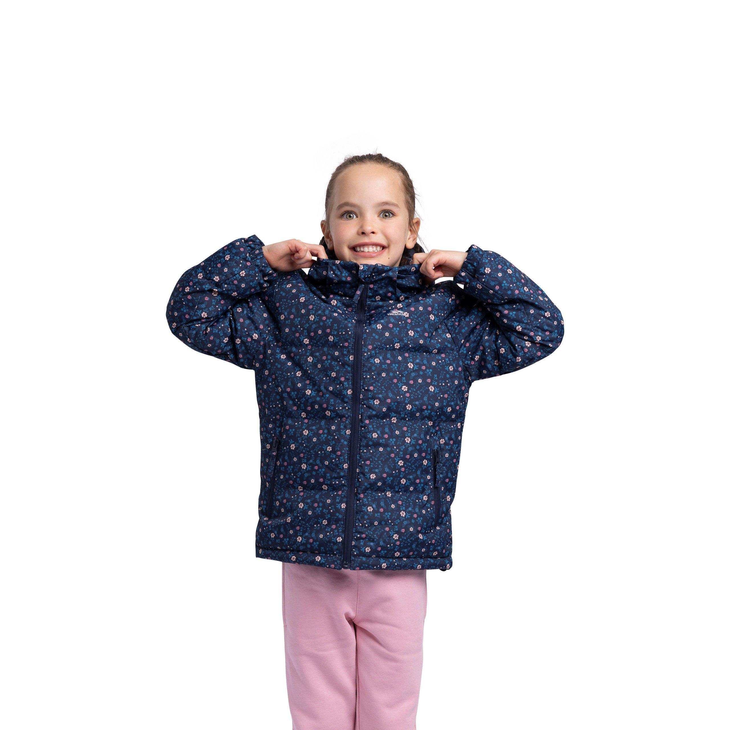 Marineblau - Trespass - Unisex Kids' Lightweight Insulated Puffer Jacket - 6