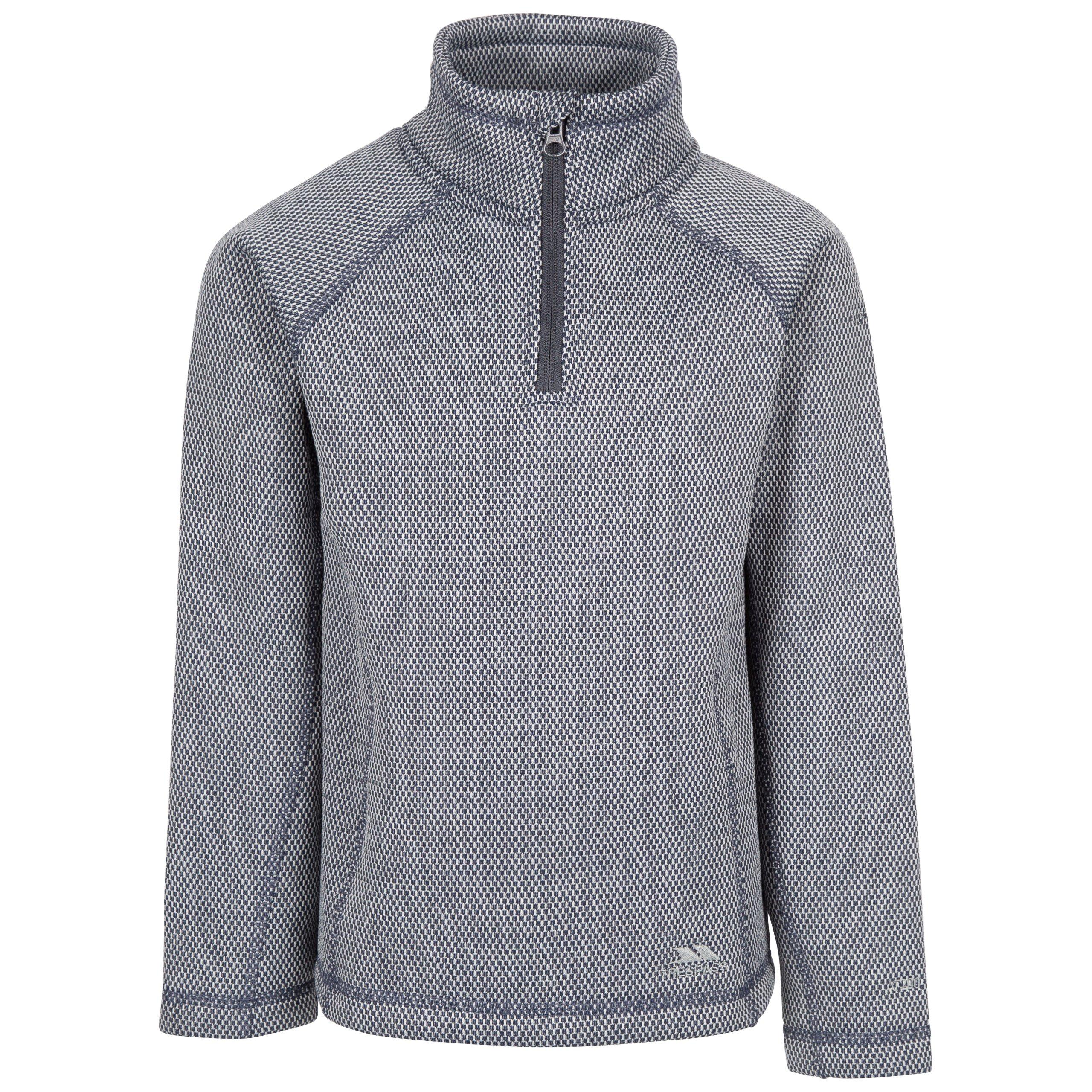 Navy - Trespass - Unisex Kids' Full-Zip Fleece - 1