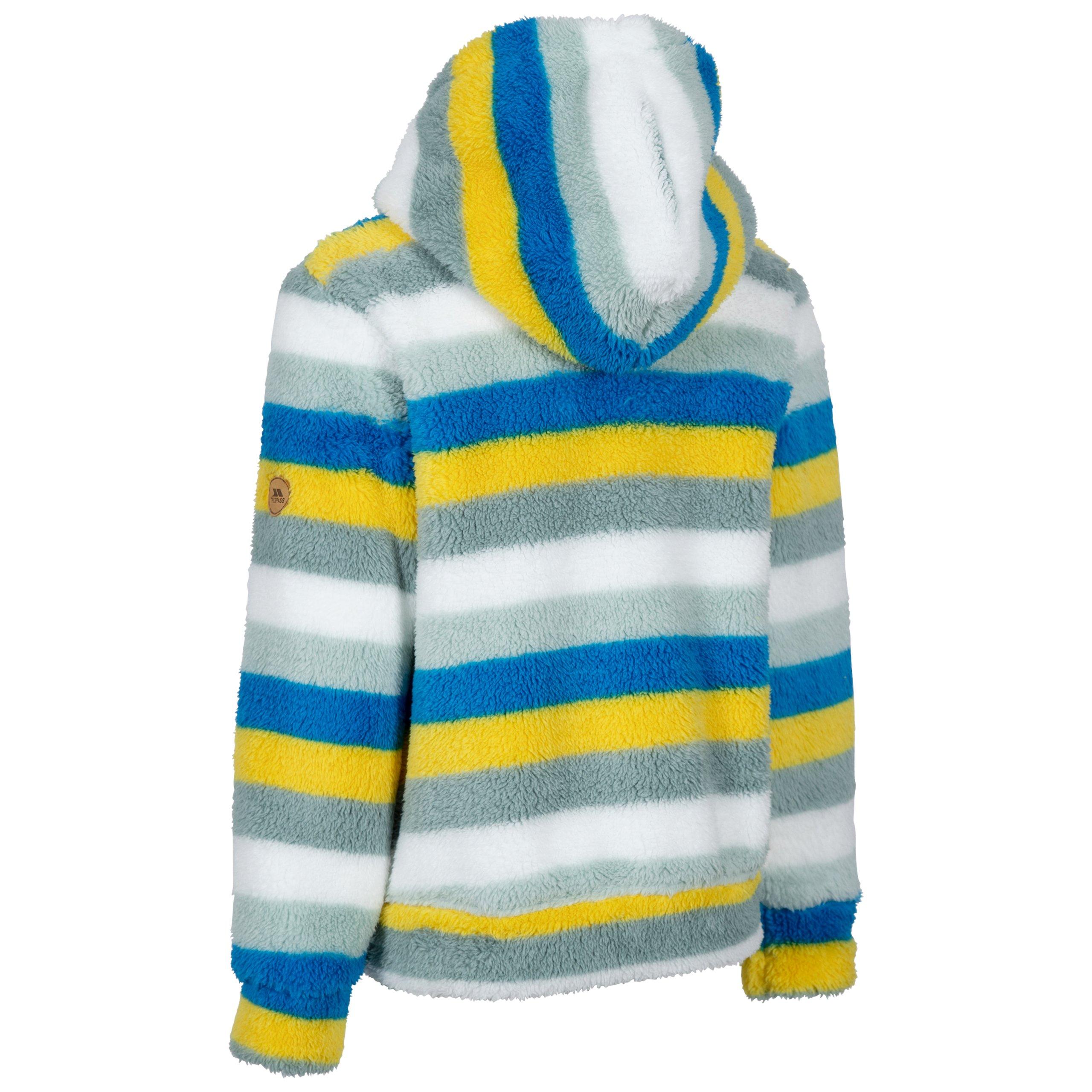 Teal Mist - Trespass - Kids' Hooded Full-Zip Fleece Hoodie - 4