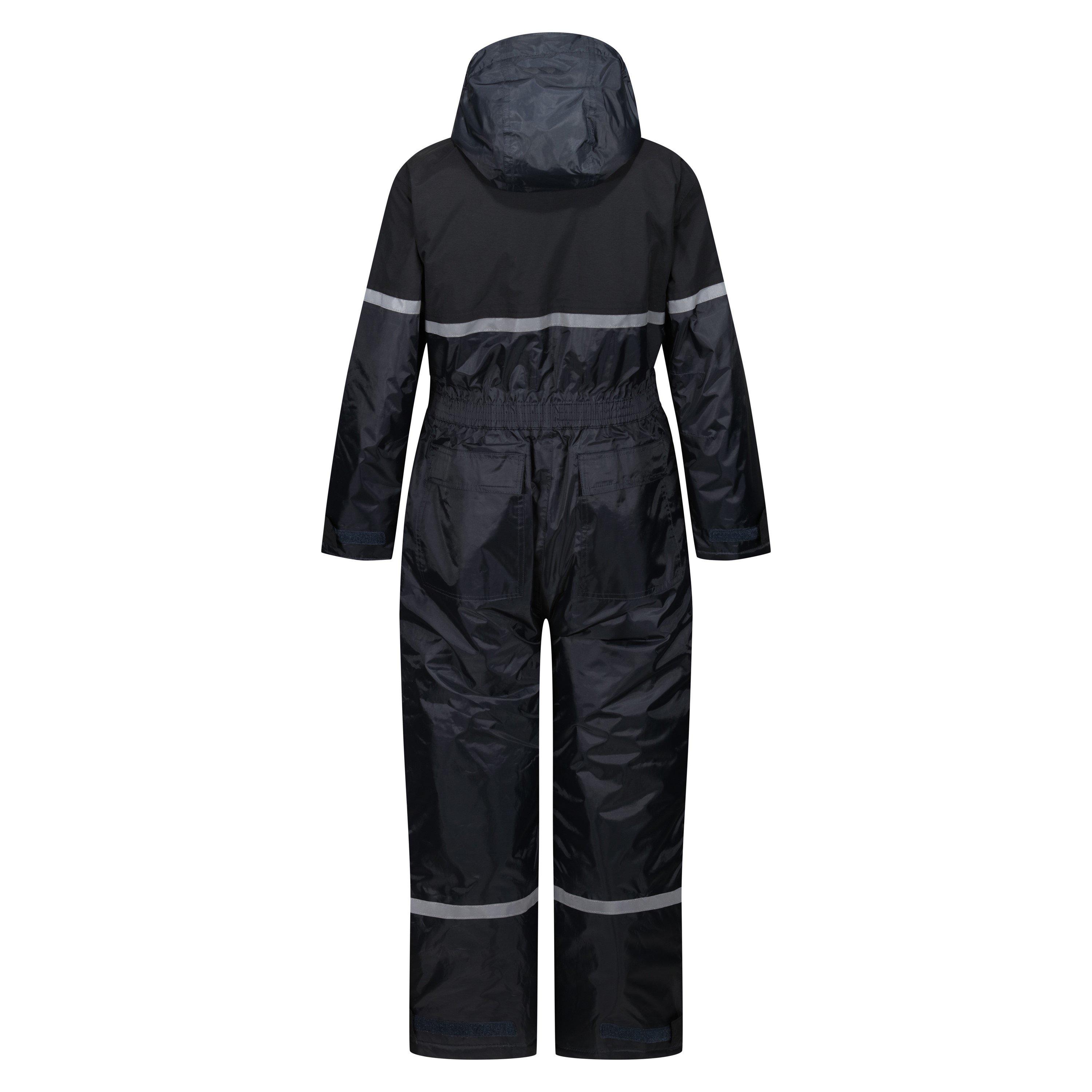 Navy/Black - Regatta - Unisex Kids Rancher Waterproof Jacket - 2