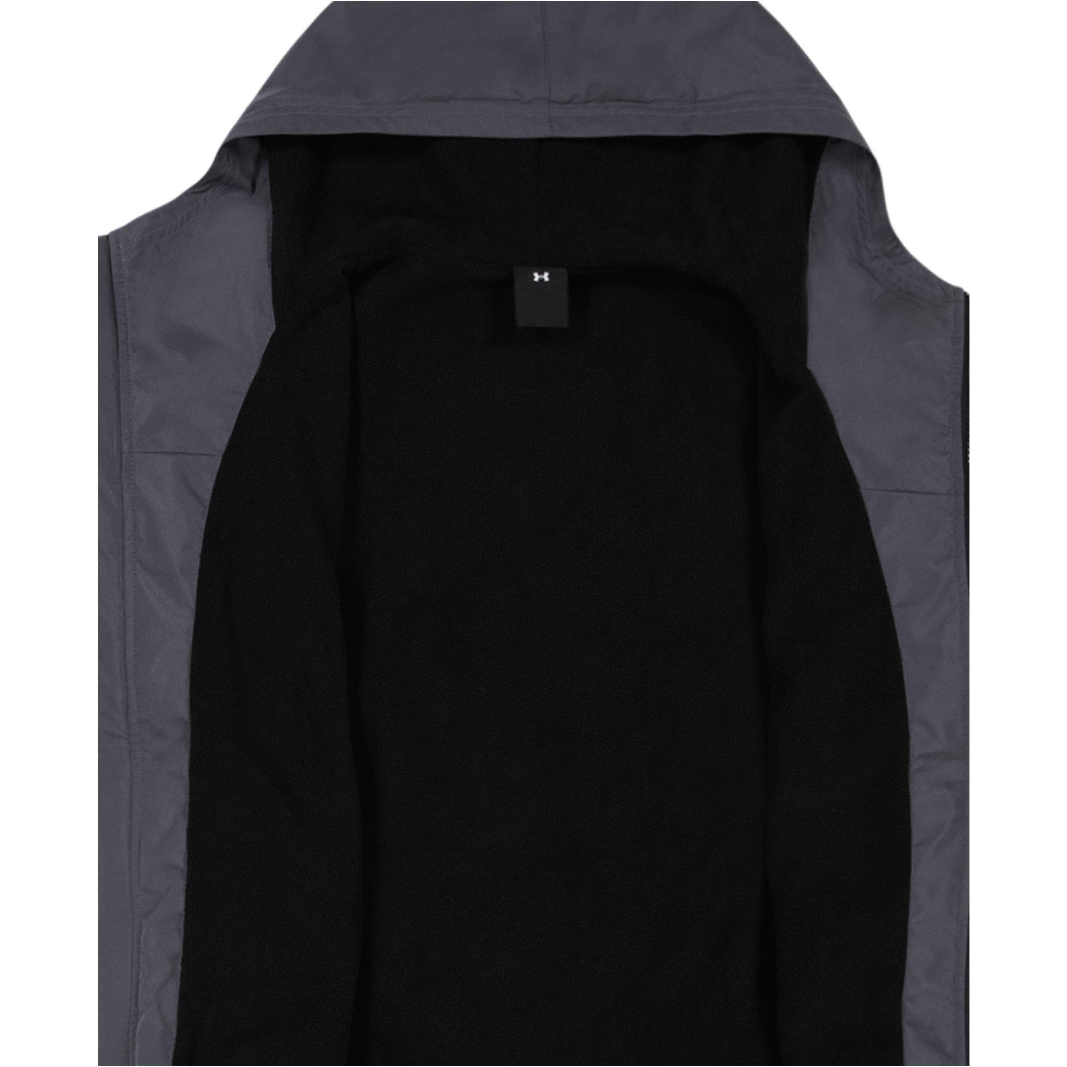 Teknologi Blå/Sort - Under Armour - Kids' Rain Anorak - 3