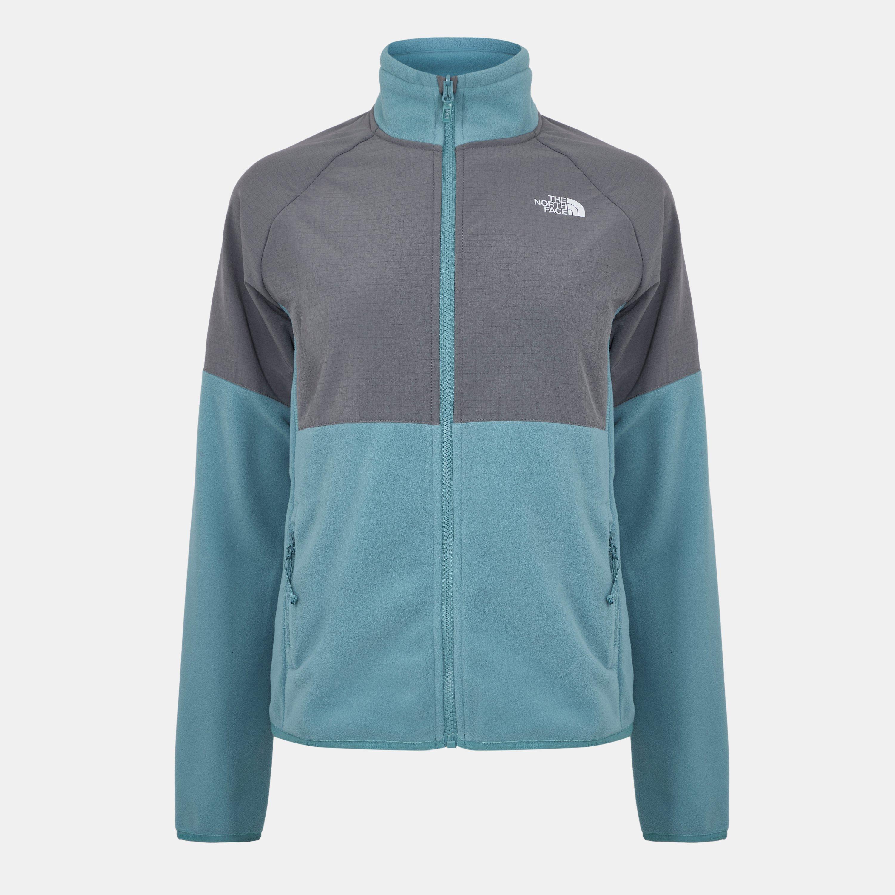 Algenblau - The North Face - Women's Glacier Heavyweight Full-Zip Fleece - 1
