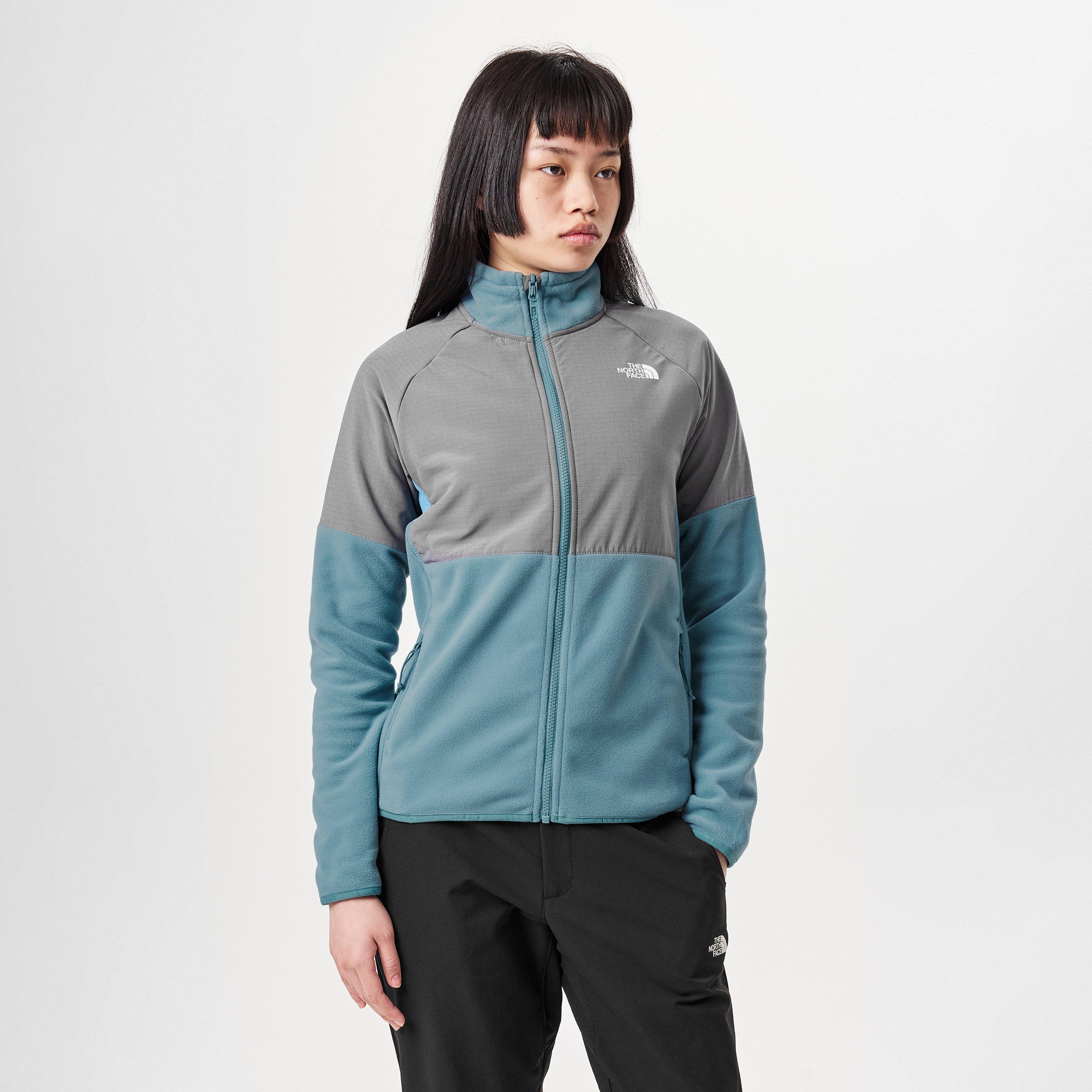 Algenblau - The North Face - Women's Glacier Heavyweight Full-Zip Fleece - 3