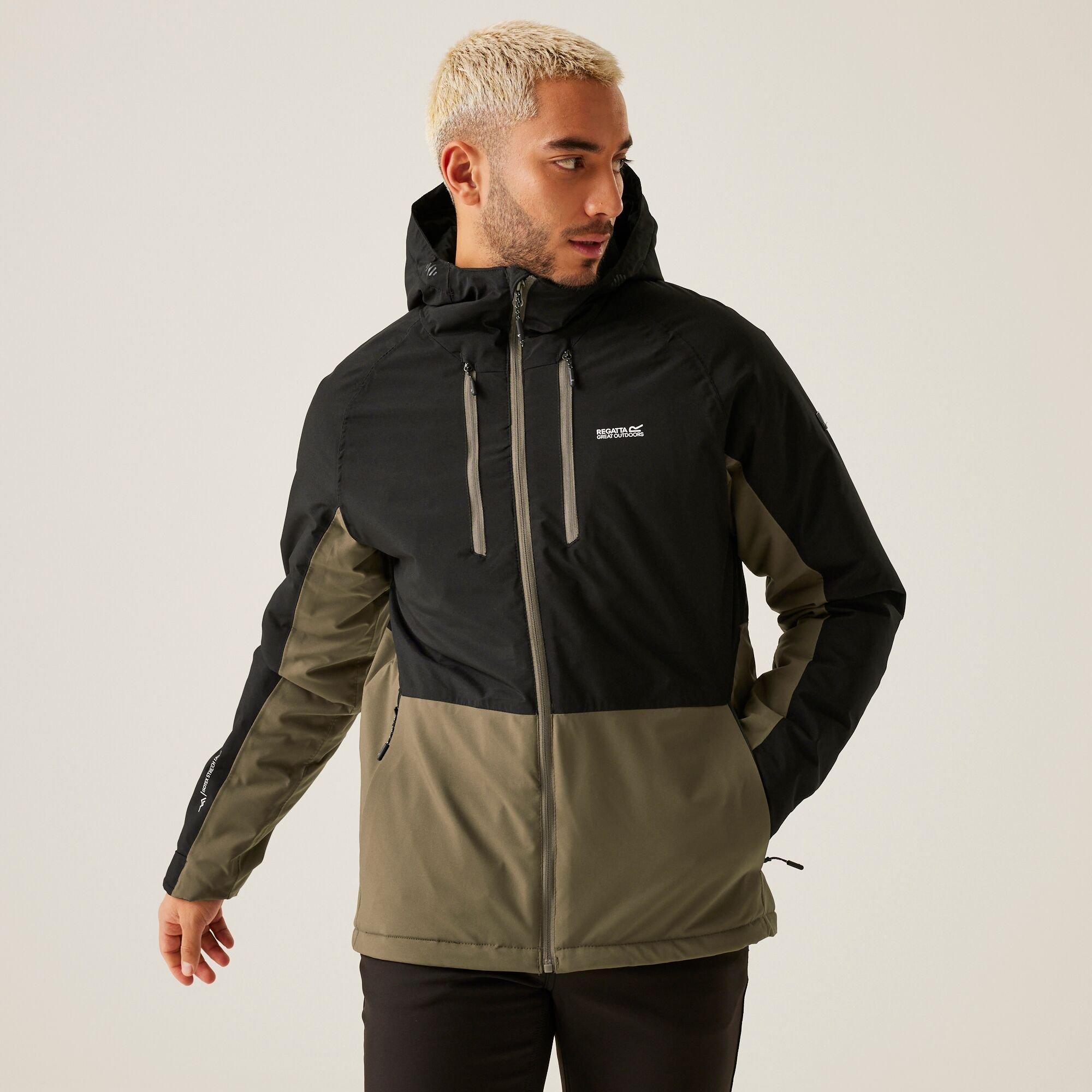 Cocodrilo/Negro - Regatta - Highton Structured Quilting Insulated Puffer Jacket - 2