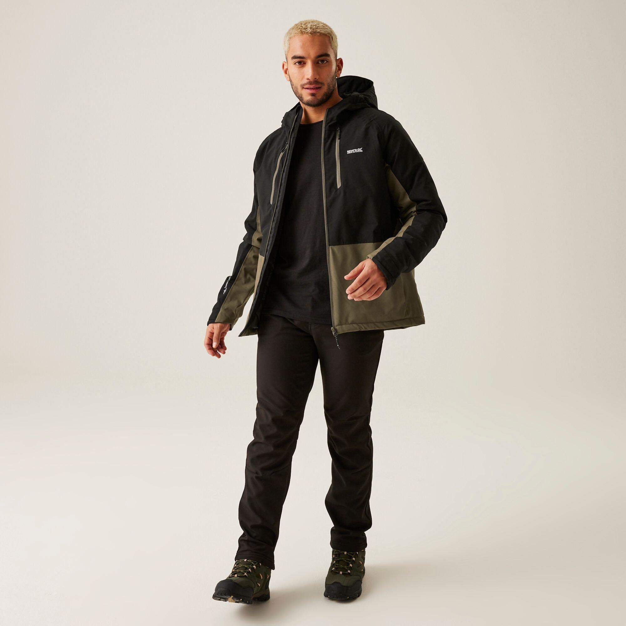 Cocodrilo/Negro - Regatta - Highton Structured Quilting Insulated Puffer Jacket - 9