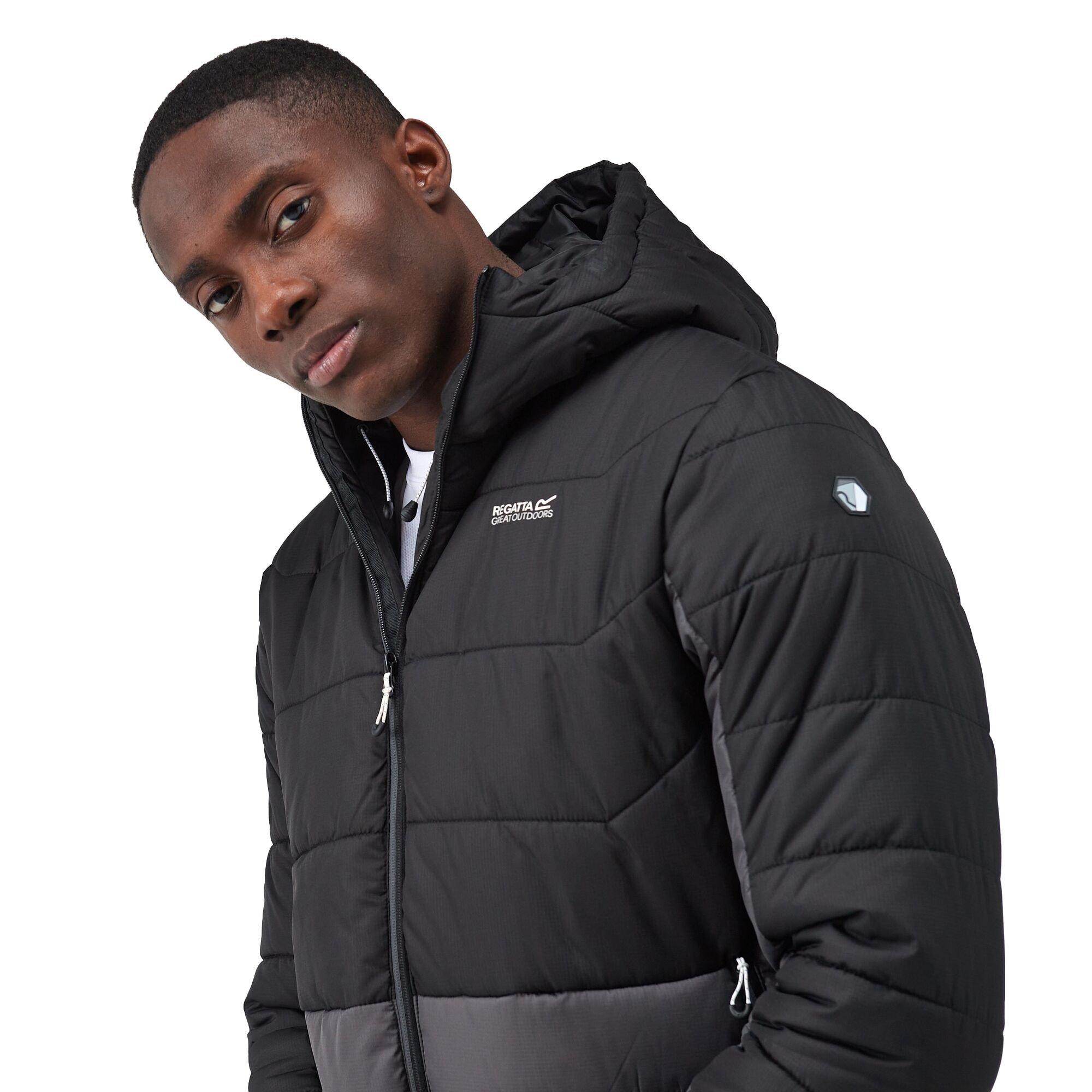 Schwarz/Dunkelgrau - Regatta - Nevado Insulated Puffer Jacket - 7